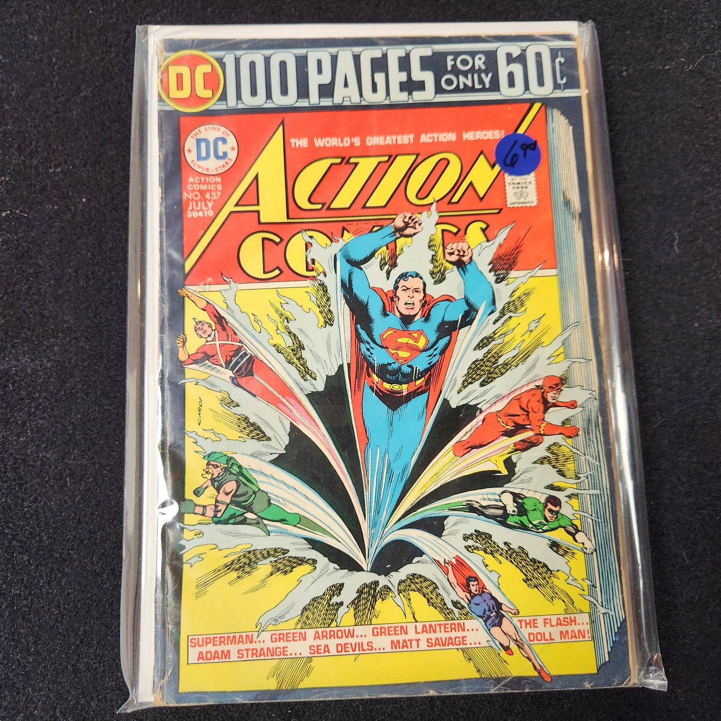 Action Comics #437 - 100 Pages (DC 1974)