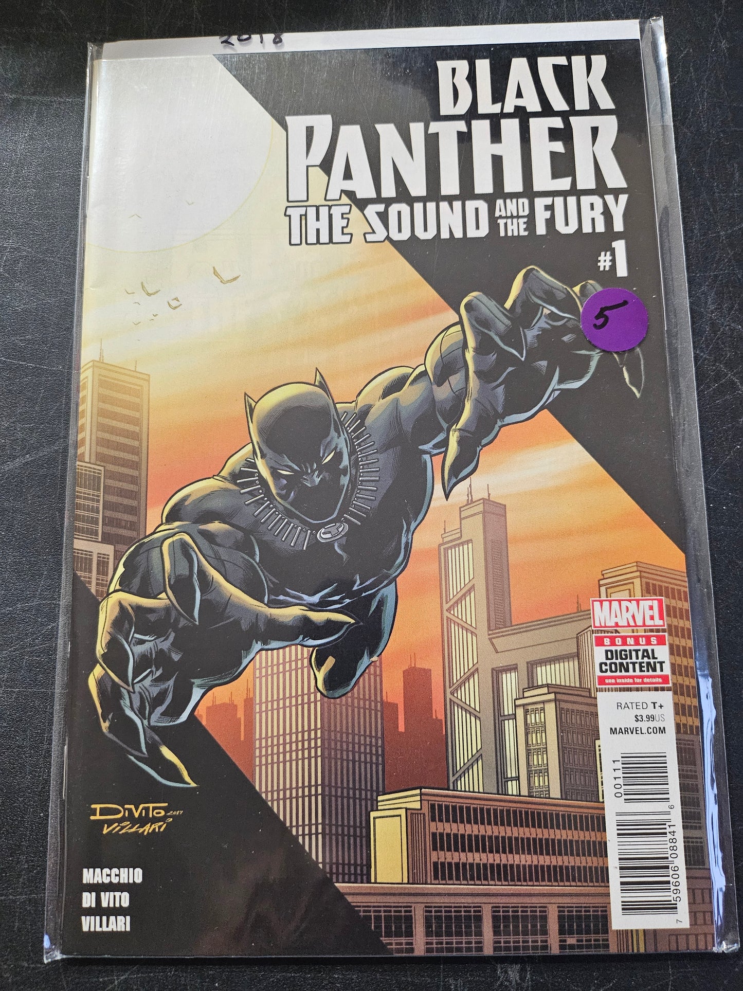Black Panther: The Sound and the Fury – Marvel Comics – (2018) – Volume 1 – One-Shot - #1