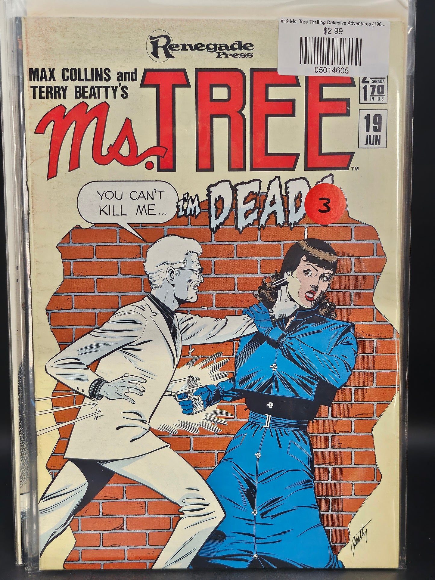 #19 Ms. Tree Thrilling Detective Adventures (1983 Renegade)
