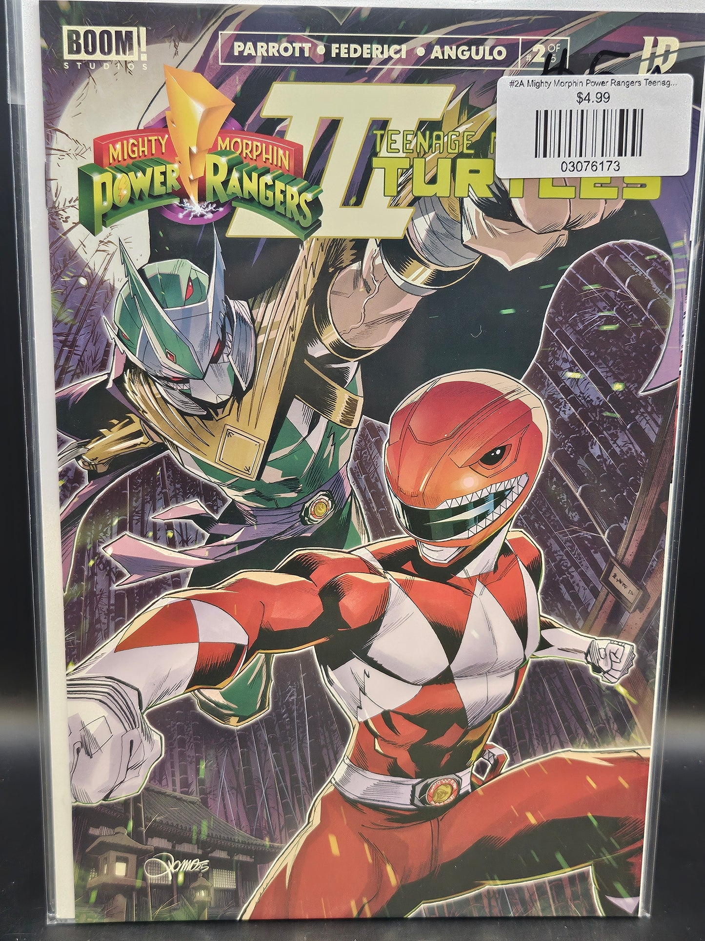 #2A Mighty Morphin Power Rangers Teenage Mutant Ninja Turtles III (2025 Boom)
