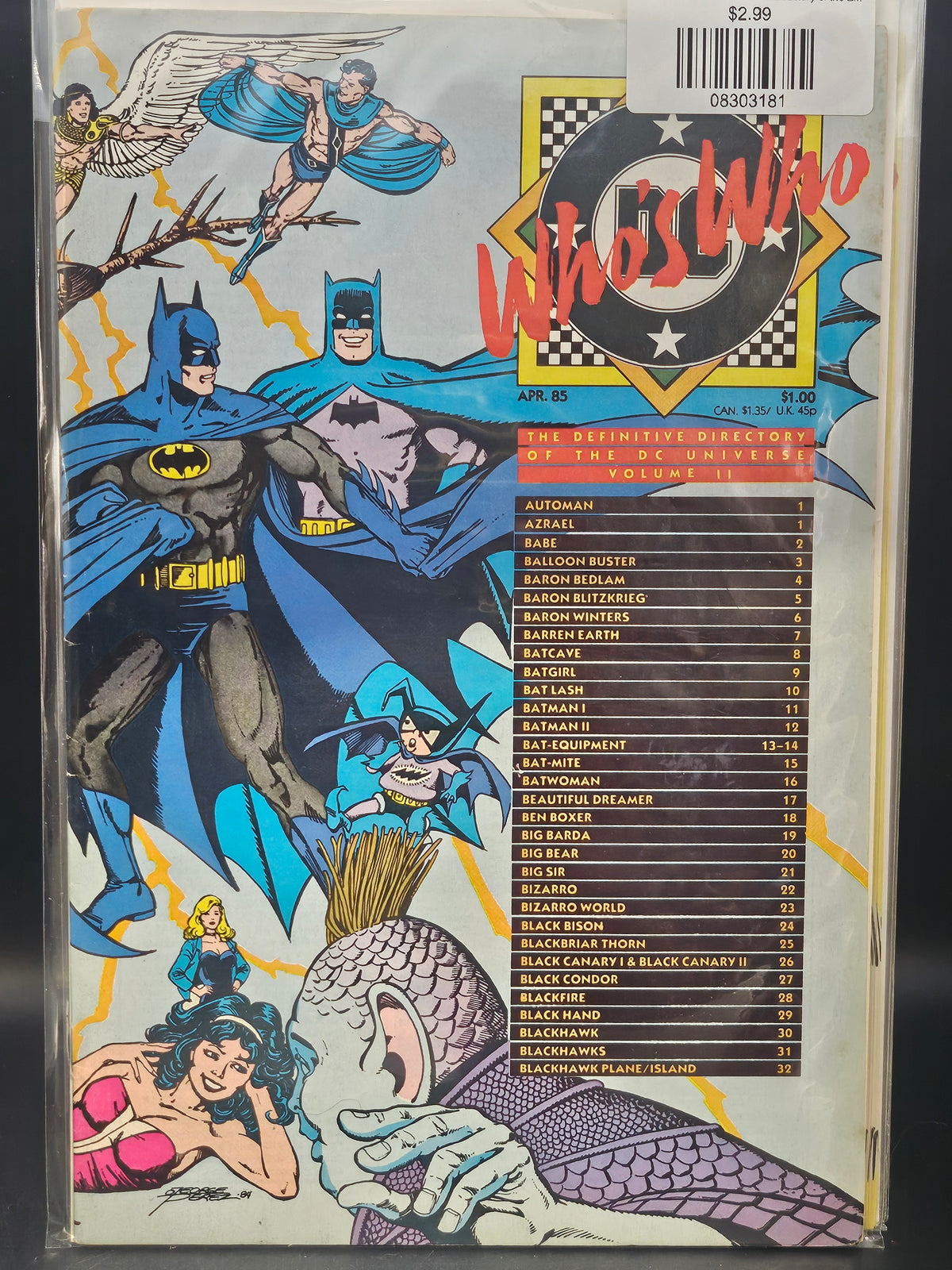 #2 Who's Who The Definitive Directory of the DC Universe (1985)