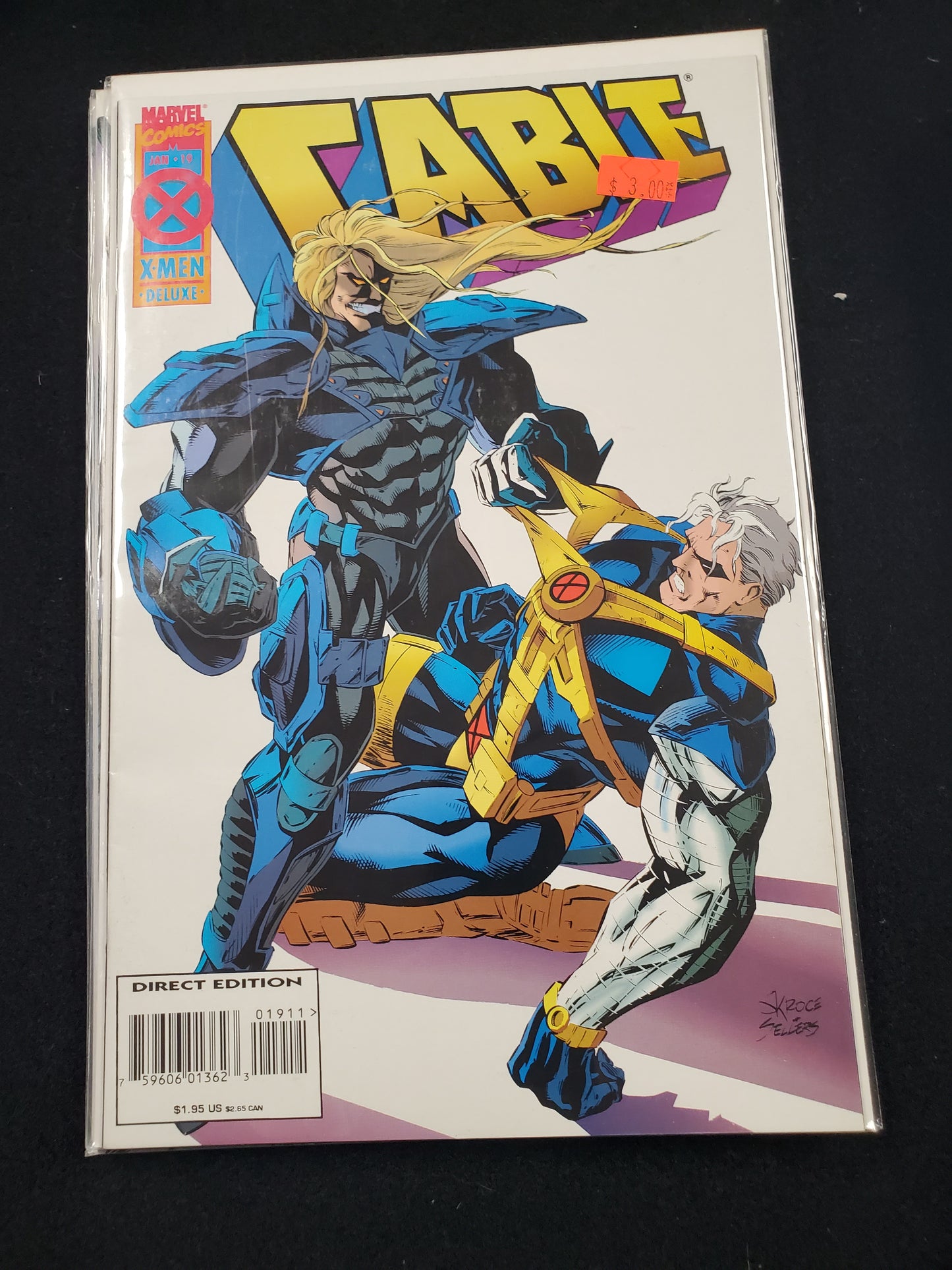 Cable – Marvel Comics – 1993–2002 – Volume 1 – #19 - Cover A - Deluxe Edition