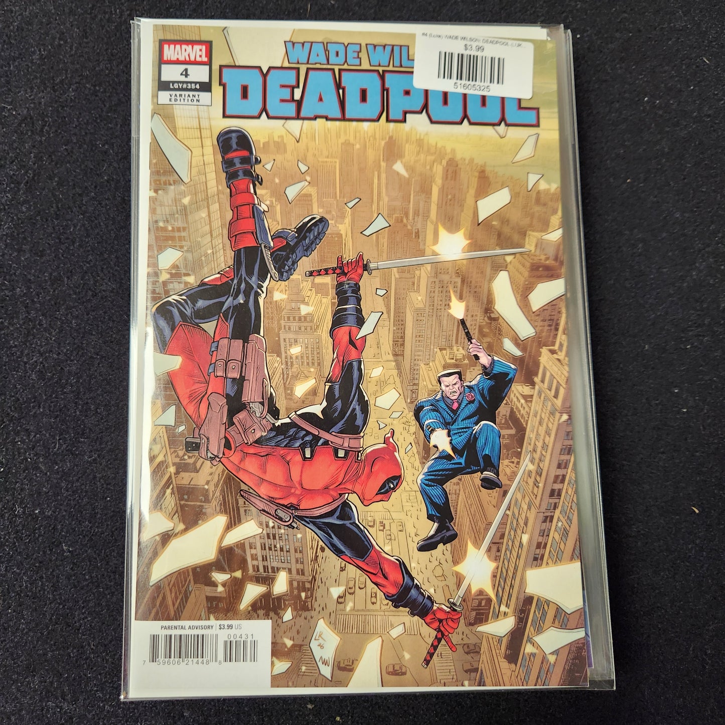 #4 (Luke) WADE WILSON: DEADPOOL (LUKE ROSS VARIANT)