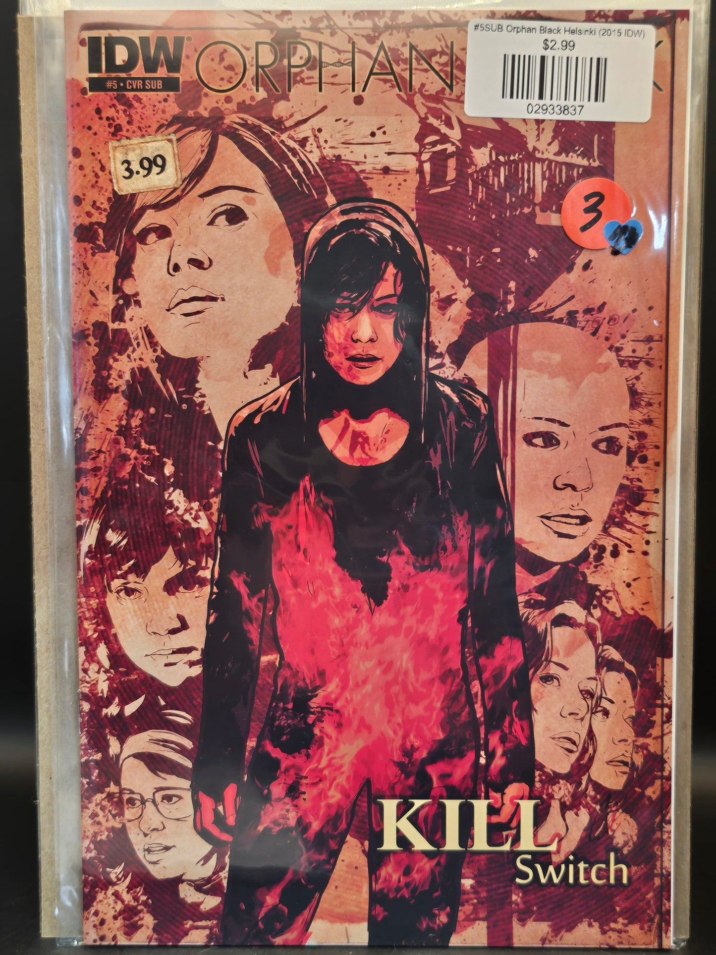#5SUB Orphan Black Helsinki (2015 IDW)