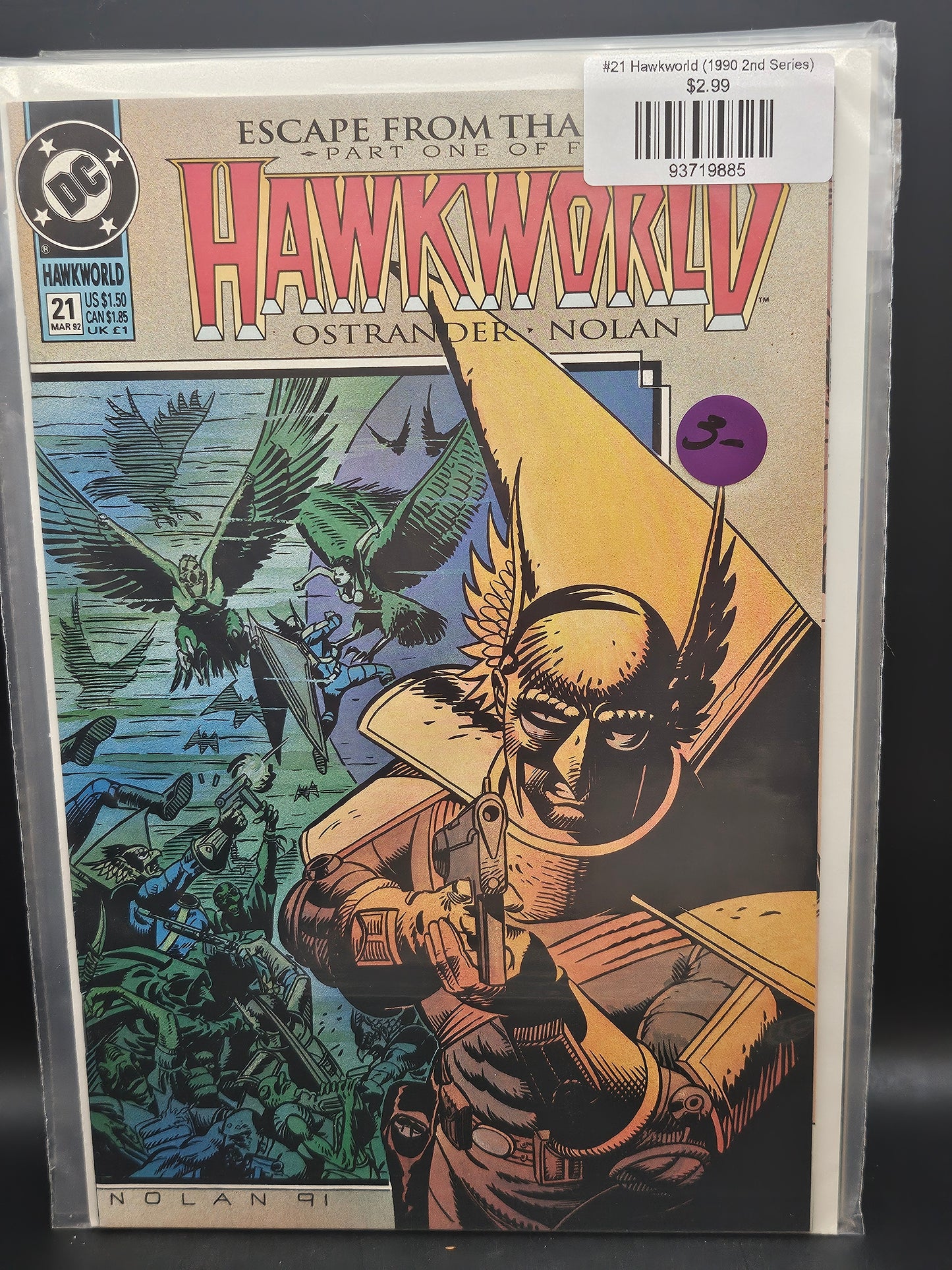 #26 Hawkworld (1990 2nd Series)