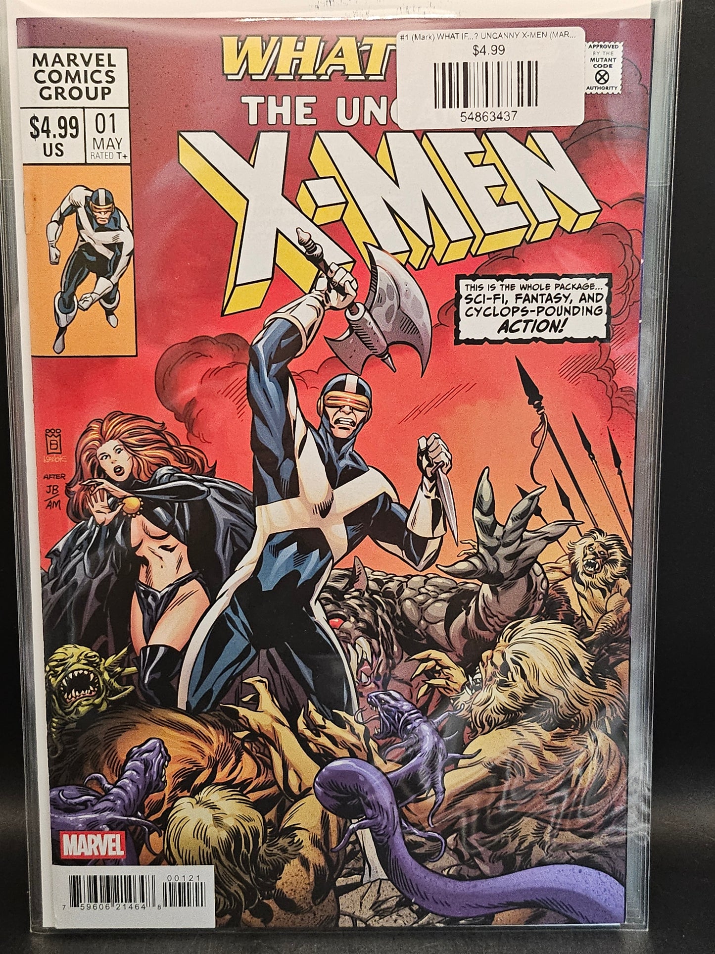 #1 (Mark) WHAT IF...? UNCANNY X-MEN (MARK BUCKINGHAM HOMAGE VARIANT)