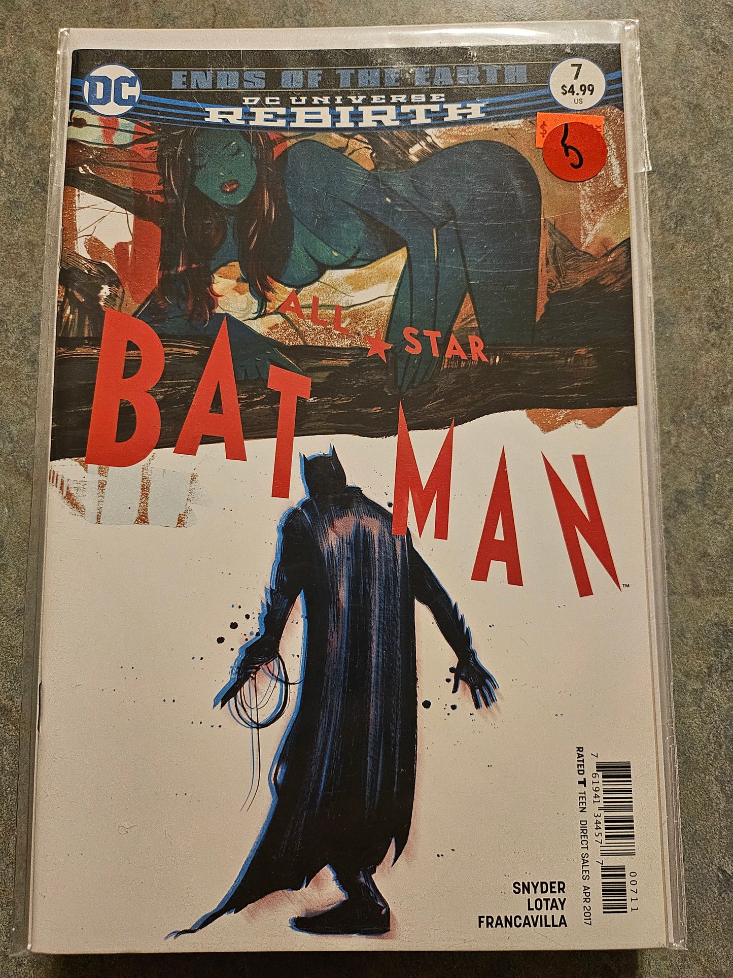 All Star Batman – DC Comics – (2016–2017) – Volume 1 – Limited Series – #7 - Cover A