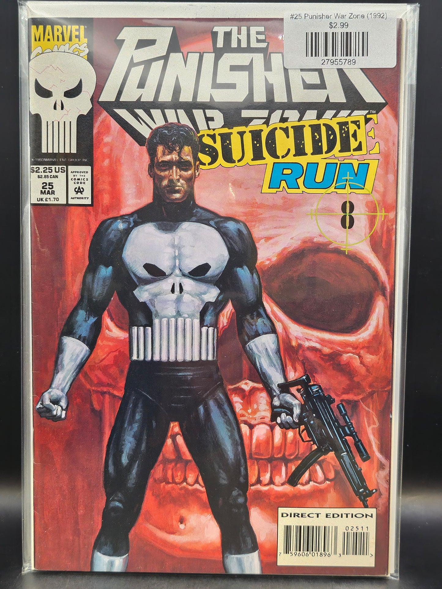 #25 Punisher War Zone (1992)