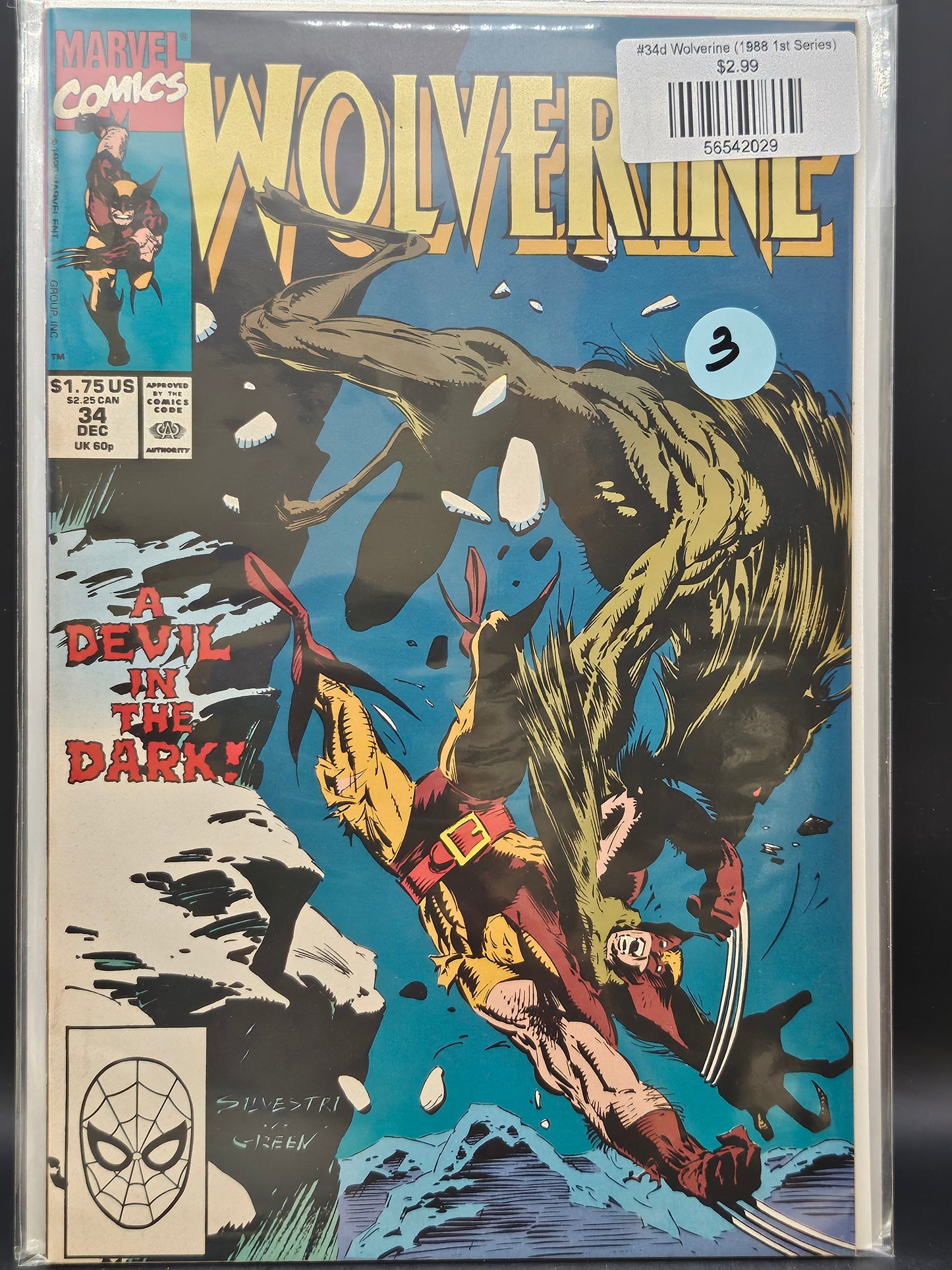 #34d Wolverine (1988 1st Series)