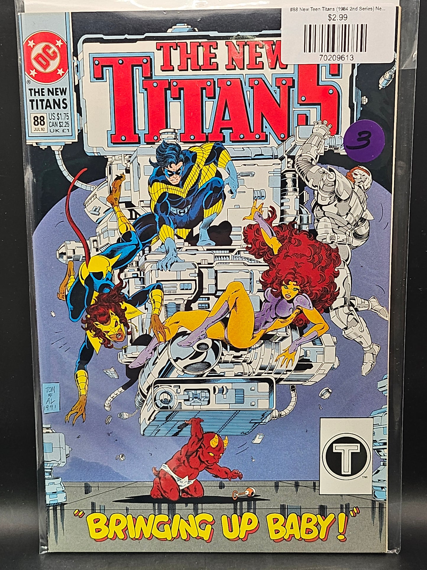 #88 New Teen Titans (1984 2nd Series) New Titans