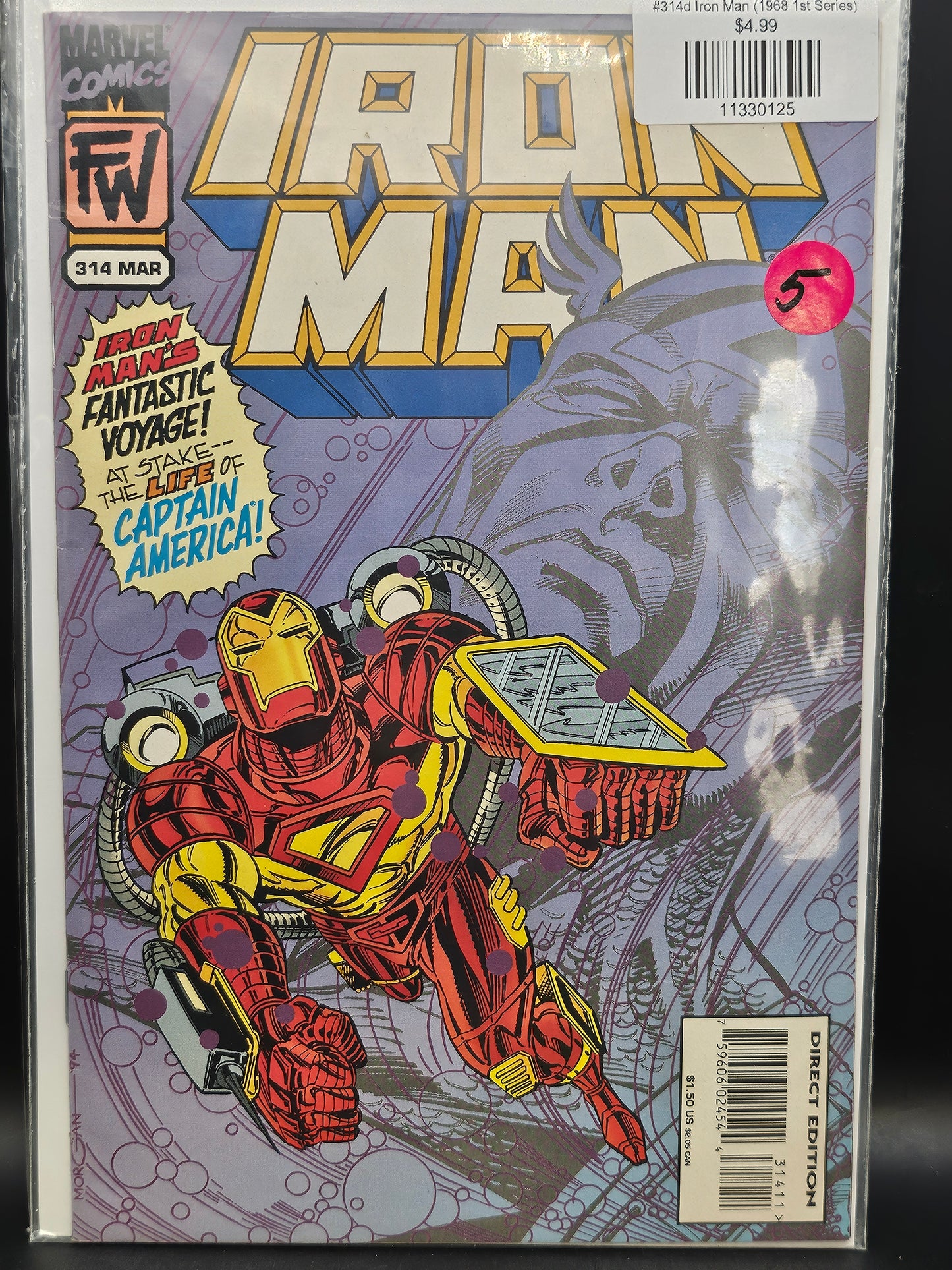 #314d Iron Man (1968 1st Series)