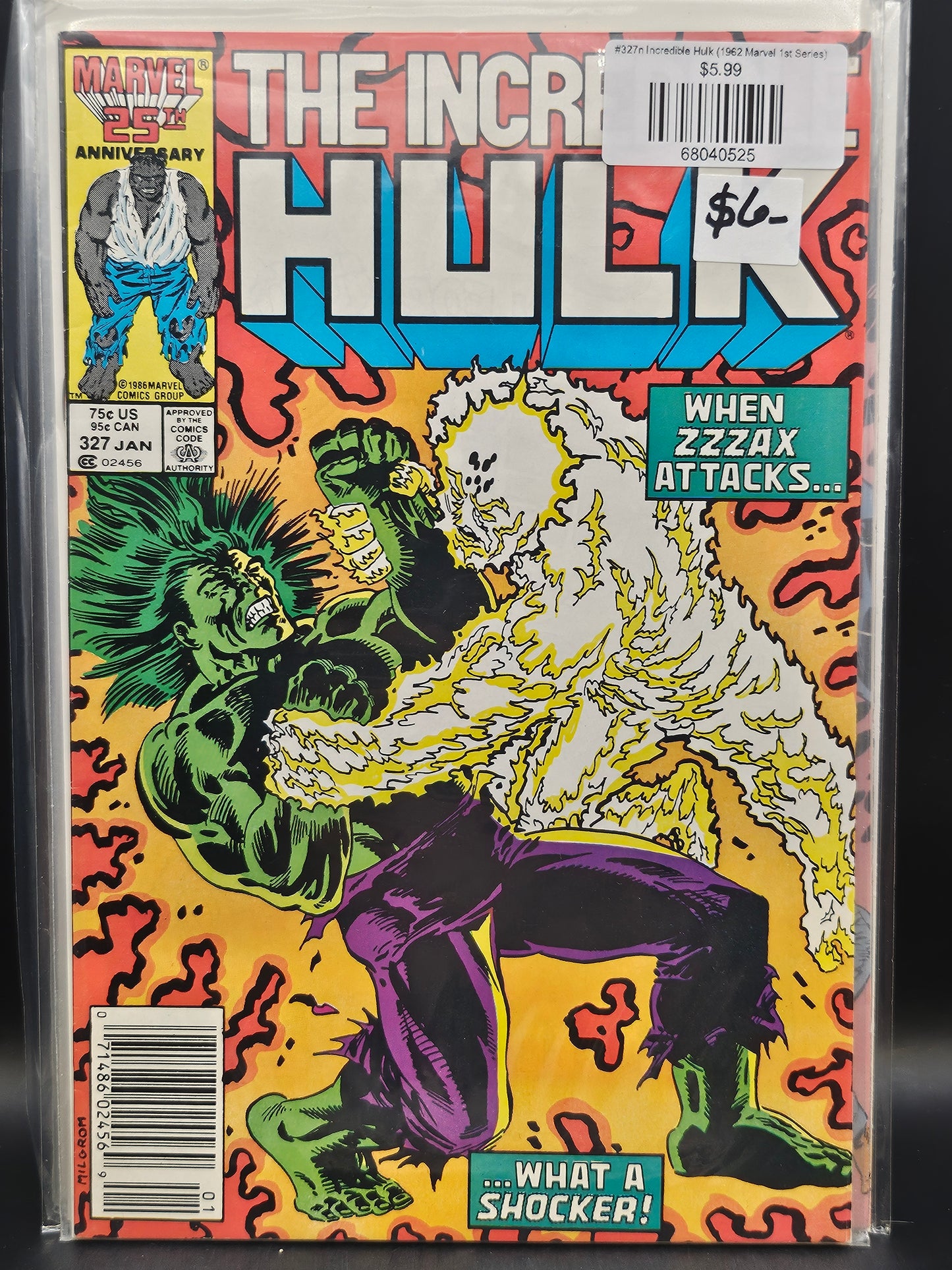 #327n Incredible Hulk (1962 Marvel 1st Series)
