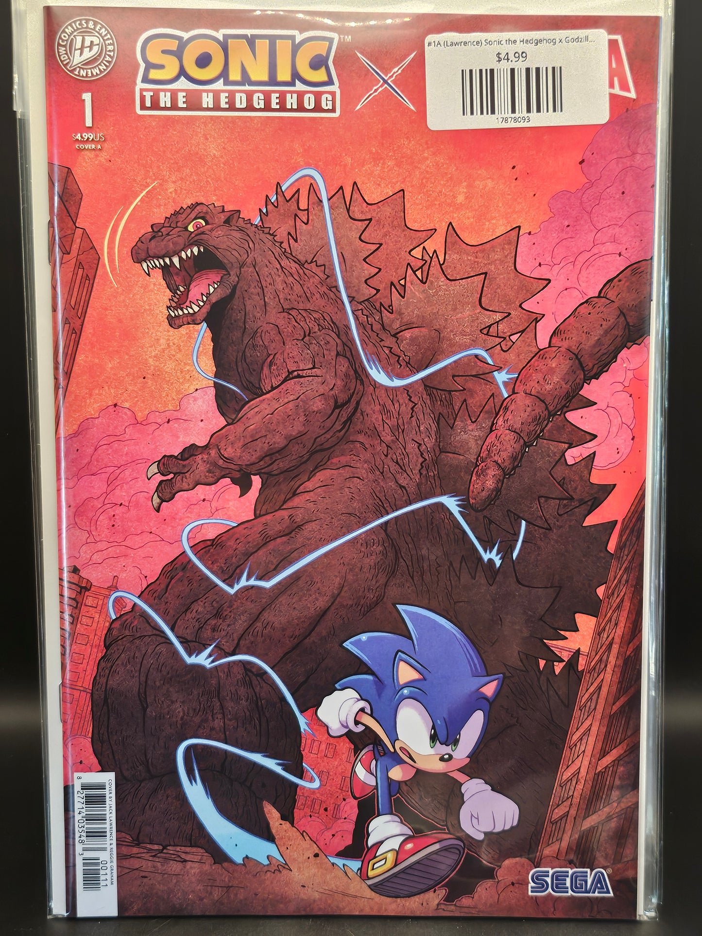 #1A (Lawrence) Sonic the Hedgehog x Godzilla (Lawrence)