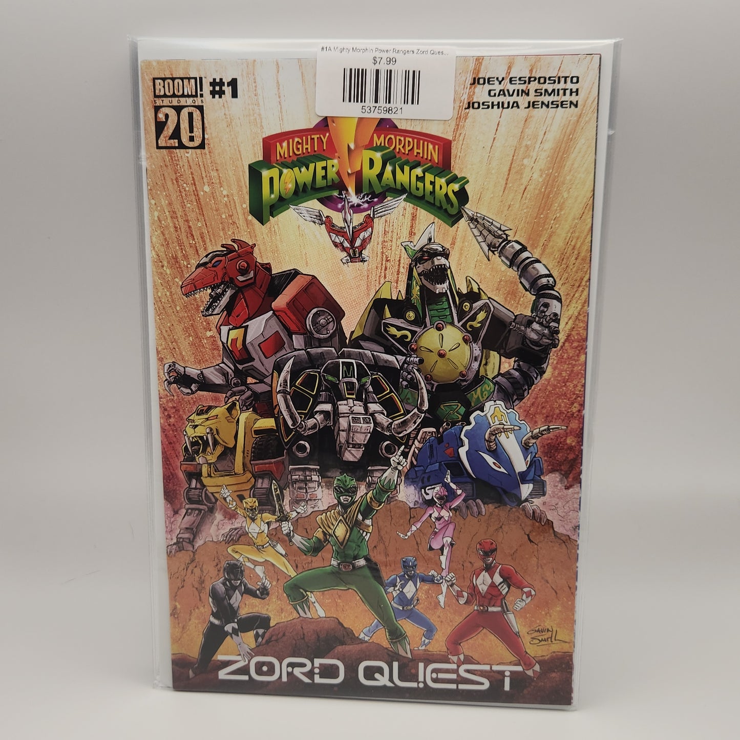 #1A Mighty Morphin Power Rangers Zord Quest (2025 Boom)