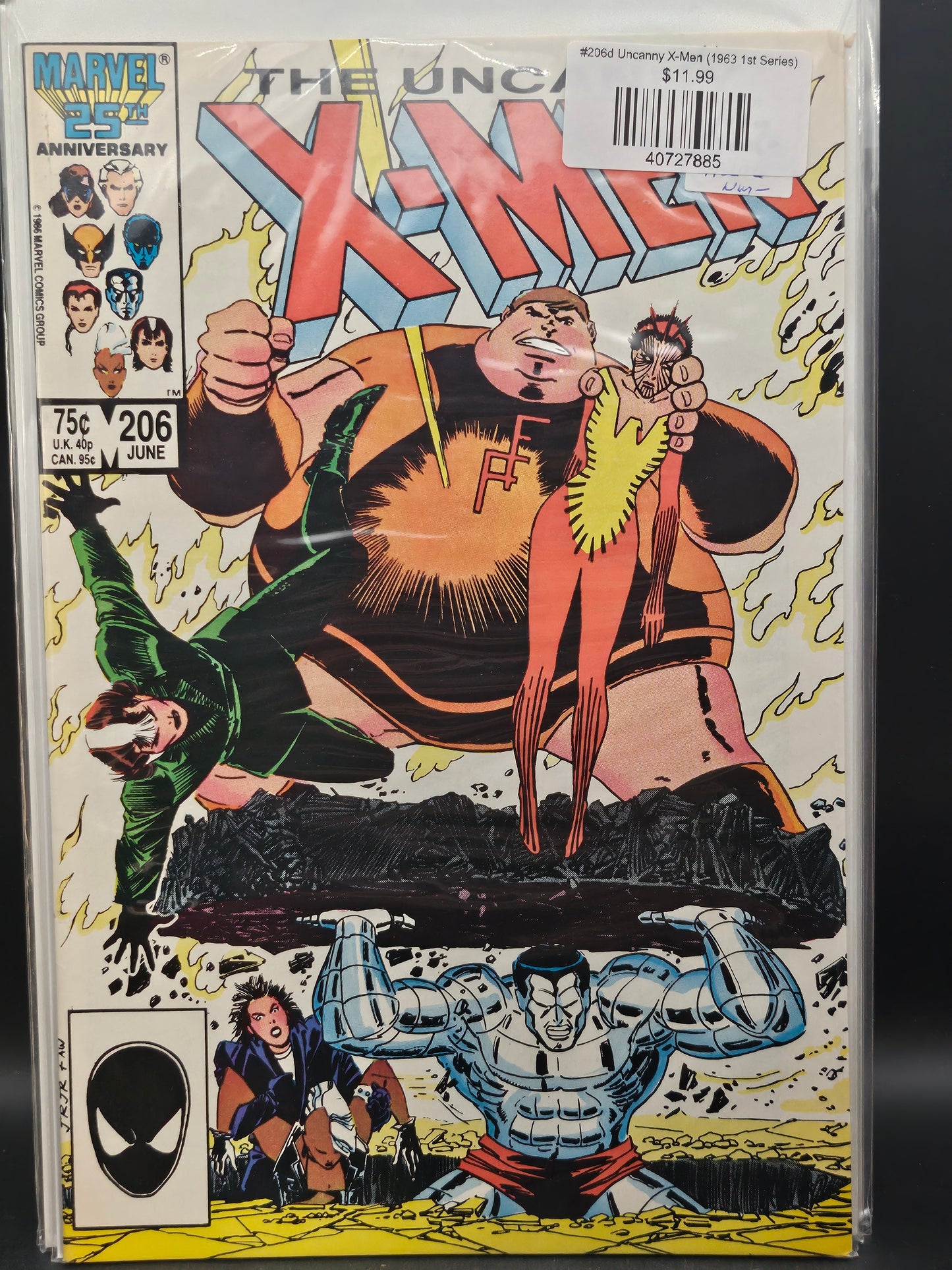 #206d Uncanny X-Men (1963 1st Series)