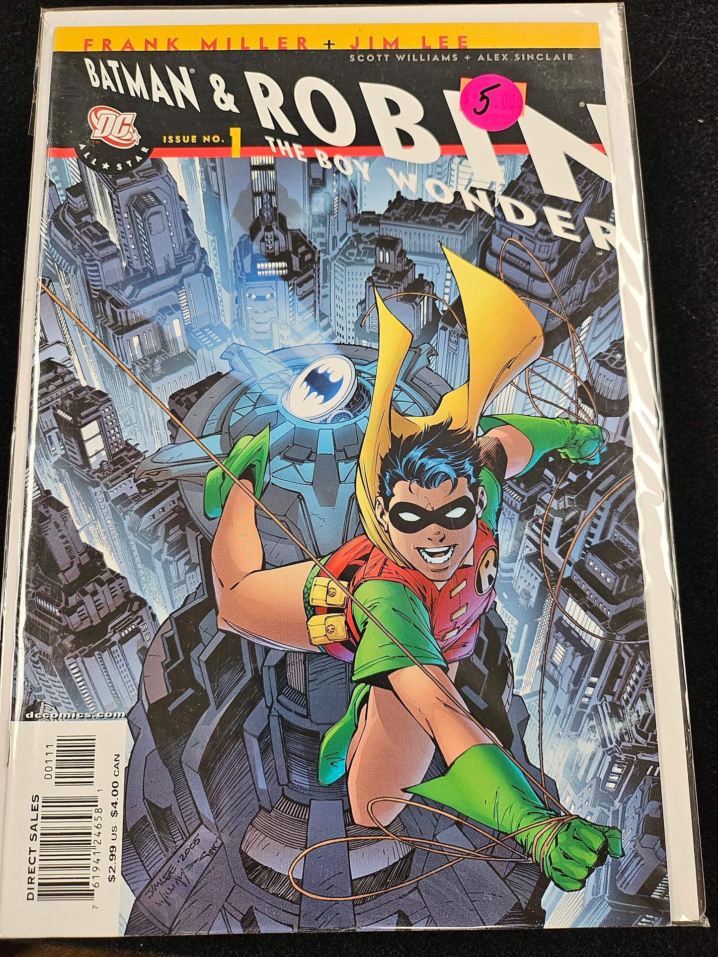 All Star Batman and Robin the Boy Wonder – DC Comics – (2005–2008) – Volume 1 – Limited Series – #1 - Cover A and B