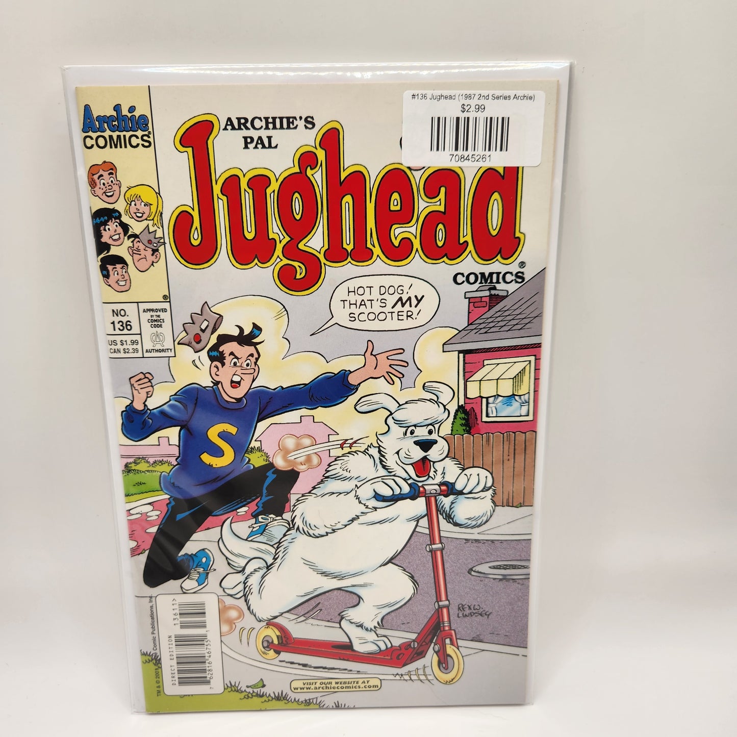 #136 Jughead (1987 2nd Series Archie)