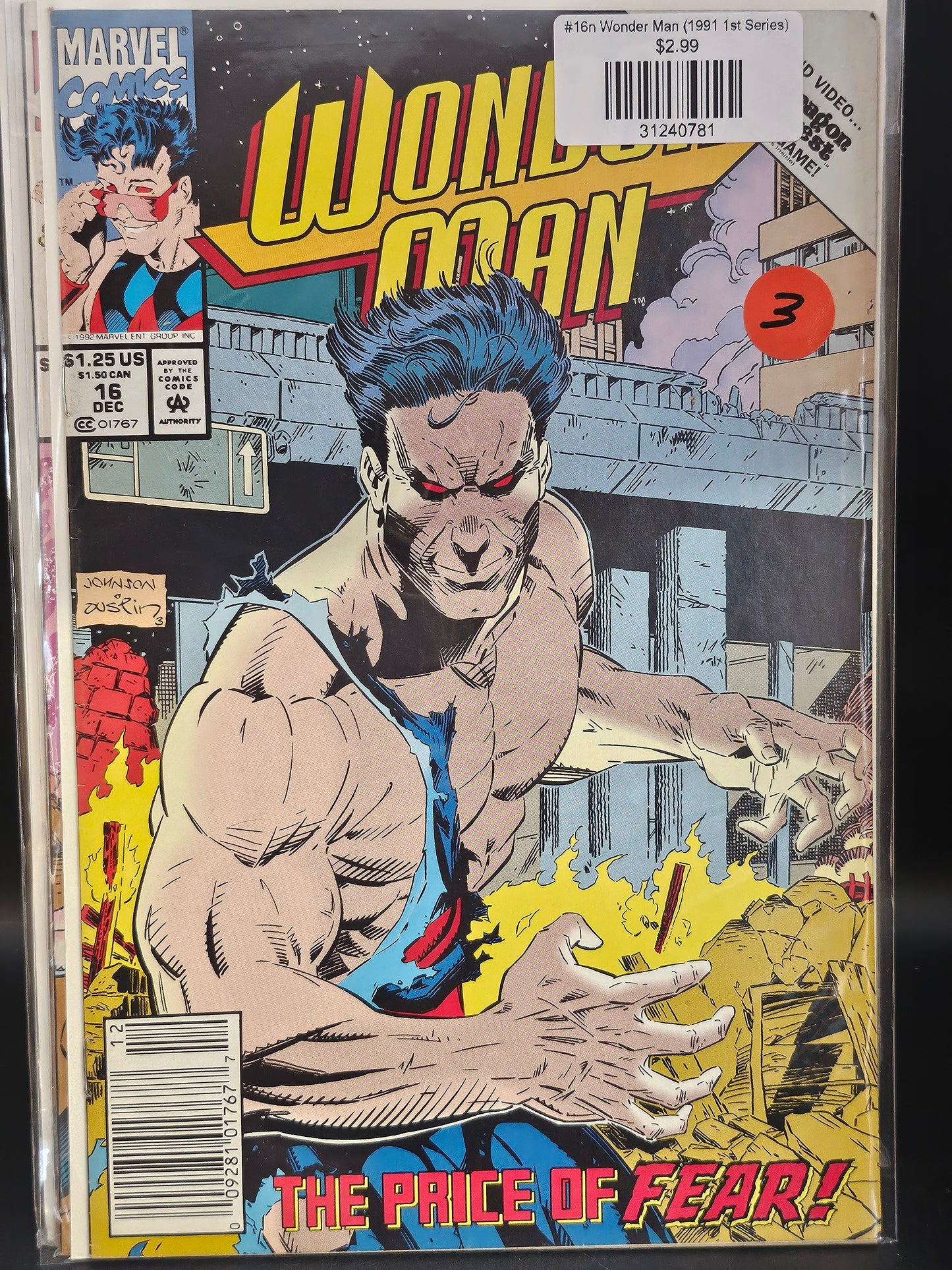#16n Wonder Man (1991 1st Series)