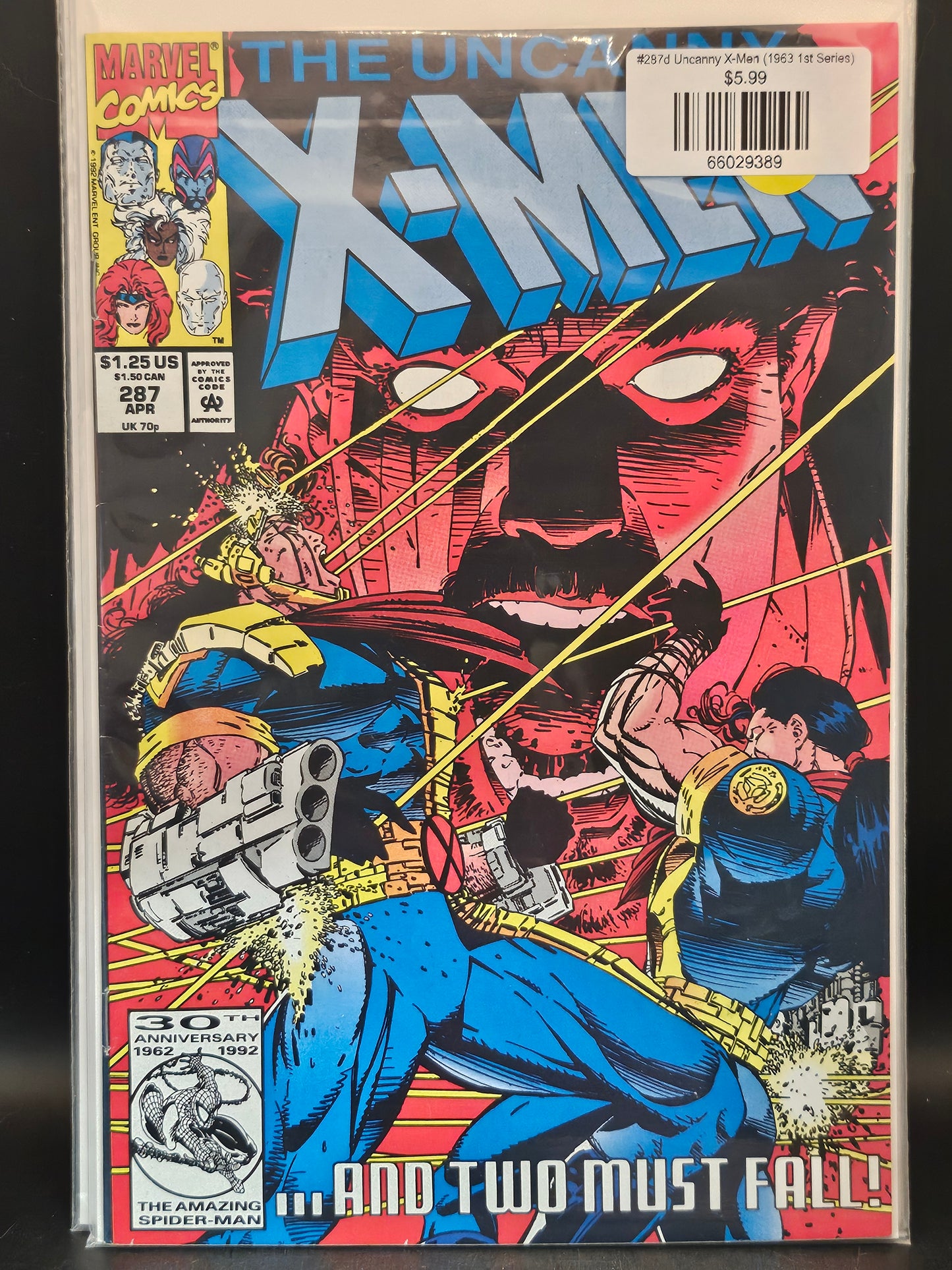 #287d Uncanny X-Men (1963 1st Series)