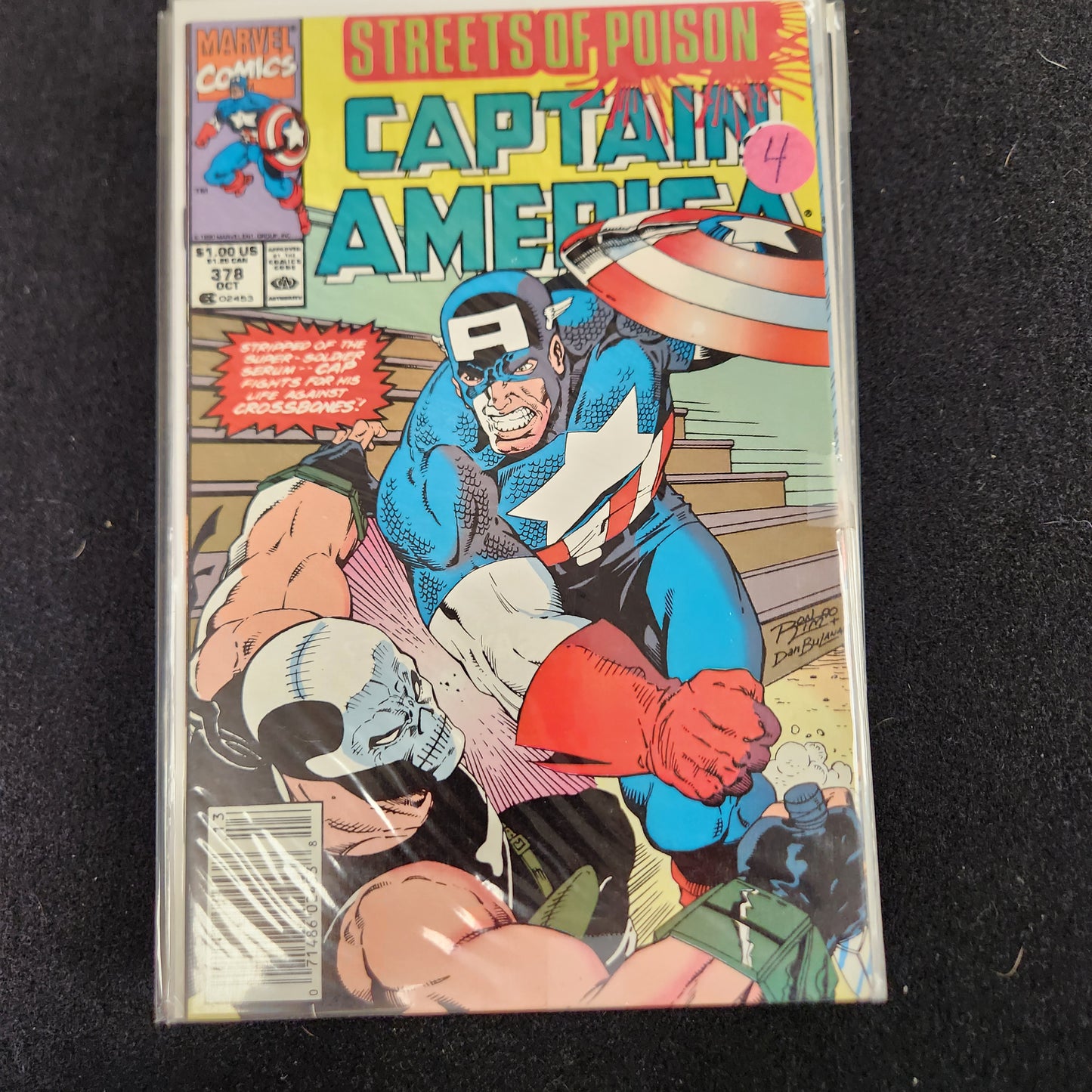 Captain America – Marvel – 1968–1996 – Volume 1 – Ongoing Series – #378