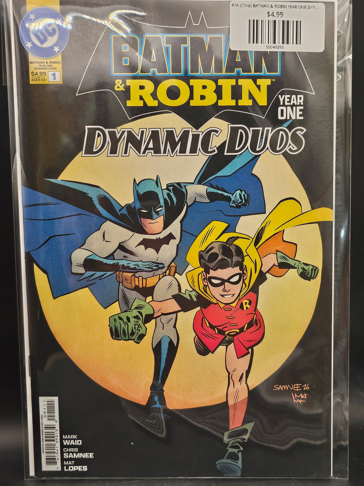 #1A (Chris) BATMAN & ROBIN YEAR ONE DYNAMIC DUOS (OF 12 CHRIS SAMNEE)