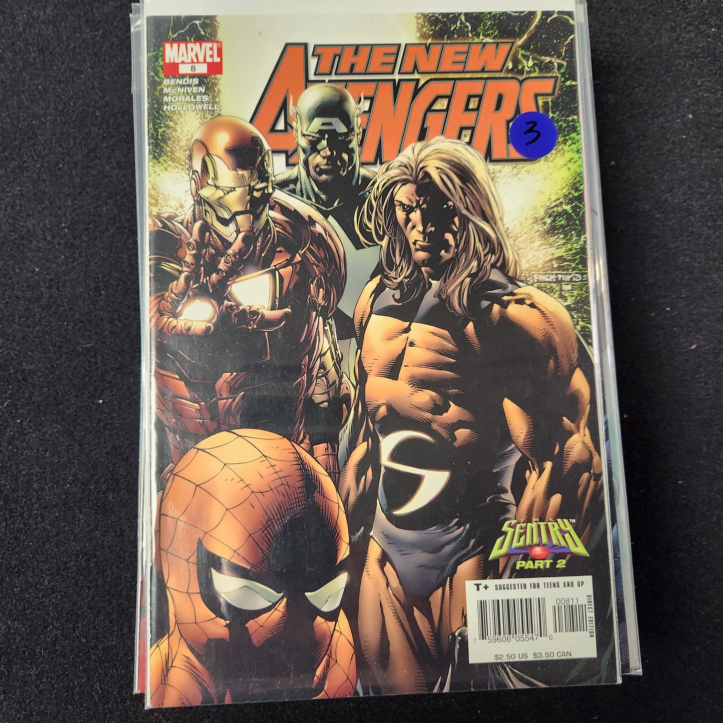 New Avengers #8 (2005-10) dark blue $3