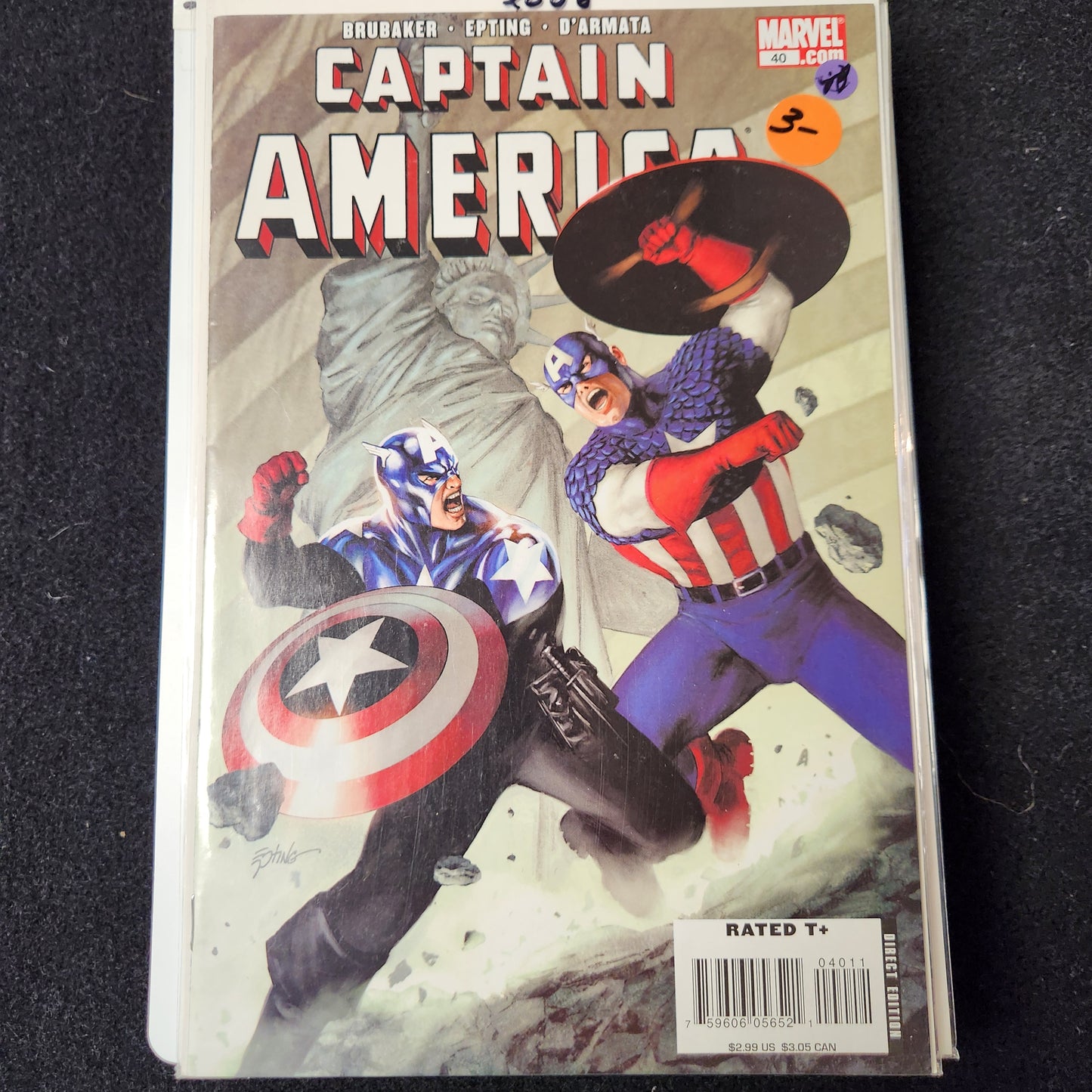 Captain America – Marvel – 2005–2011 – Volume 5 – Ongoing Series – #40