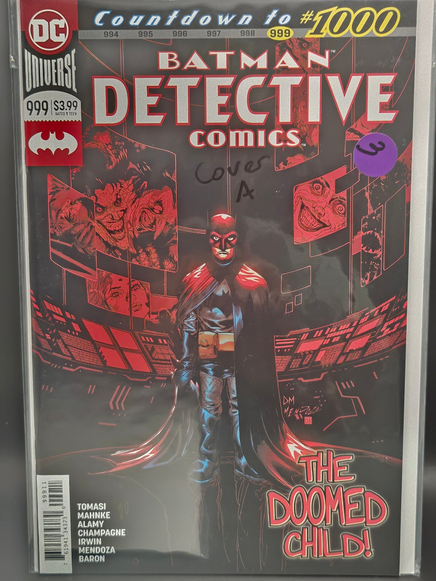 #999 Cover A - Detective Comics (2016 3rd Series)