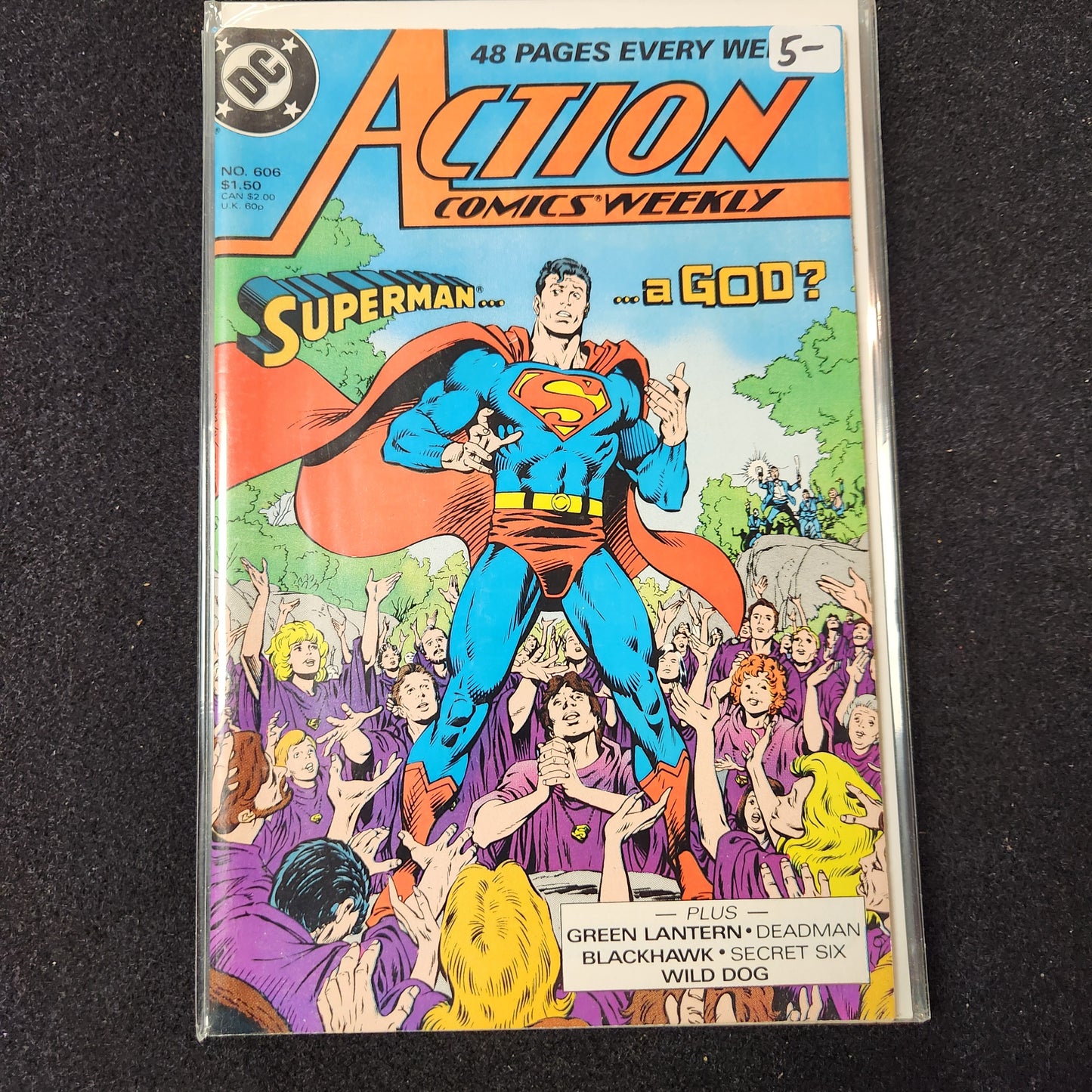 Action Comics #606 - Featuring Green Lantern (DC 1988)