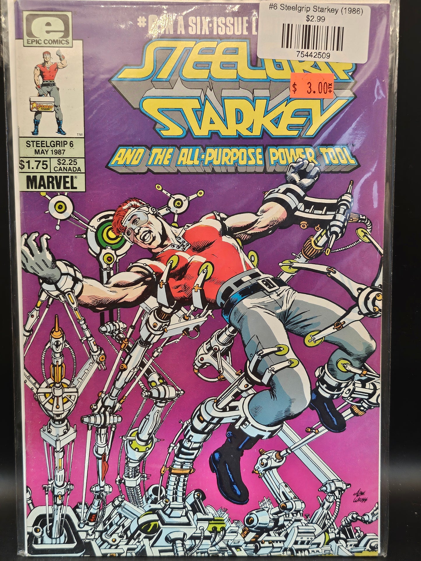 #6 Steelgrip Starkey (1986)