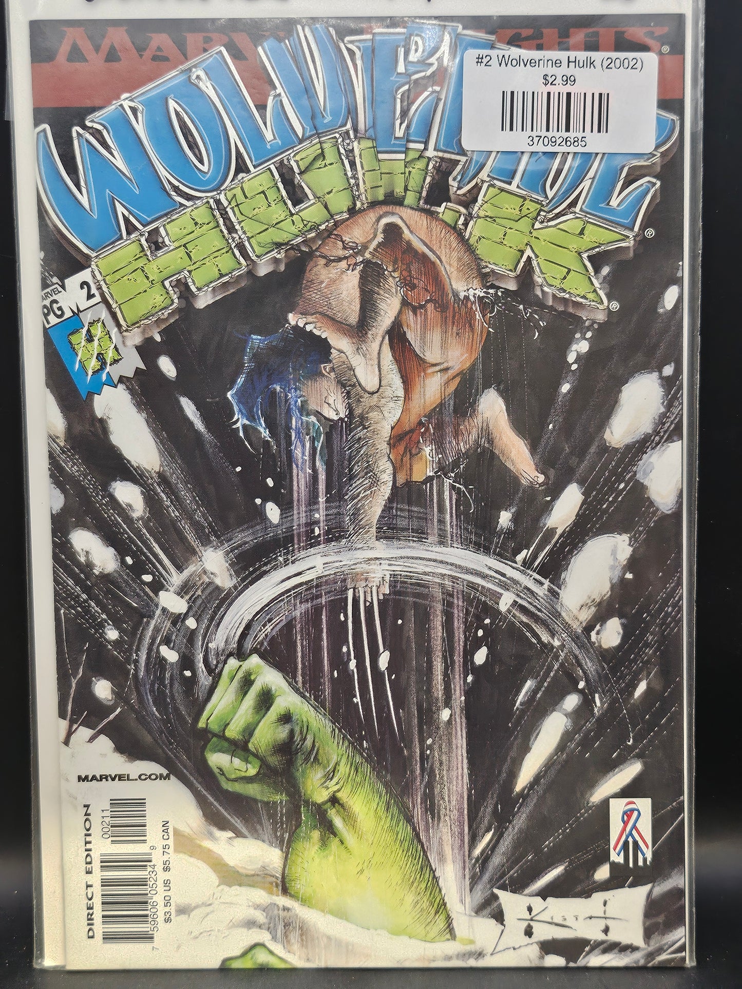 #2 Wolverine Hulk (2002)