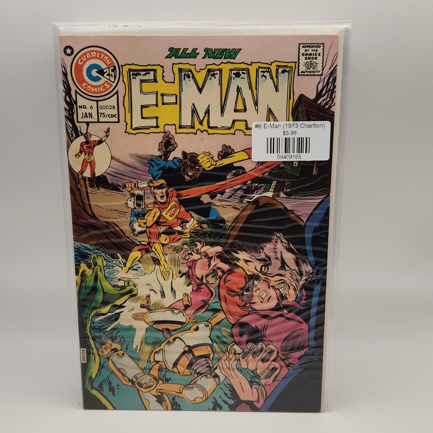 #6 E-Man (1973 Charlton)