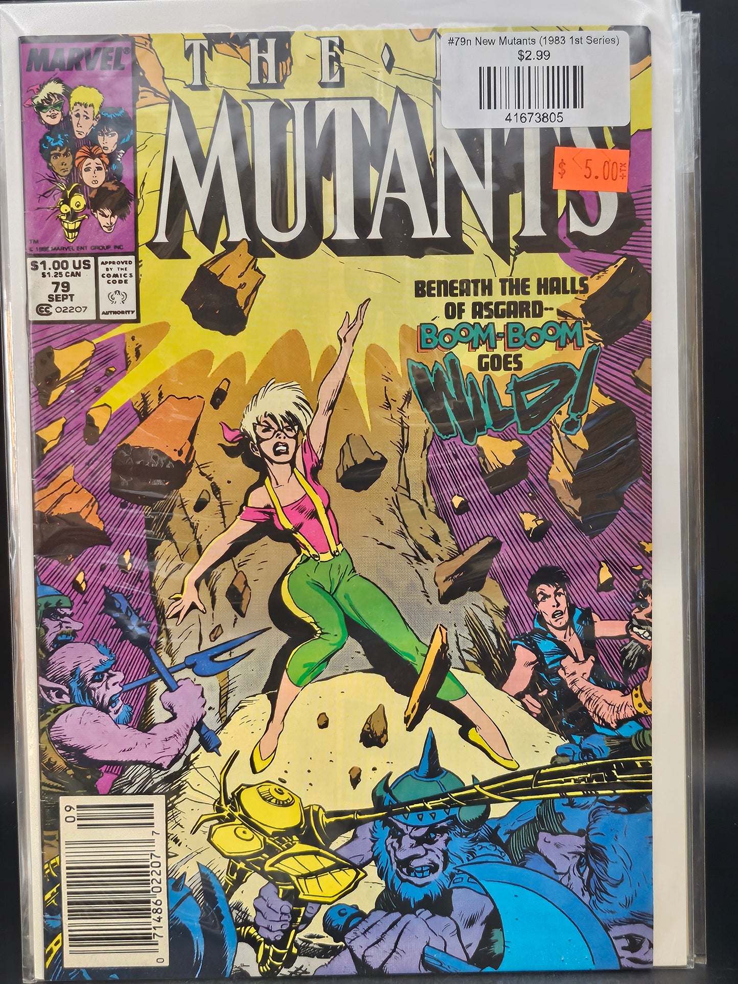 #79n New Mutants (1983 1st Series)