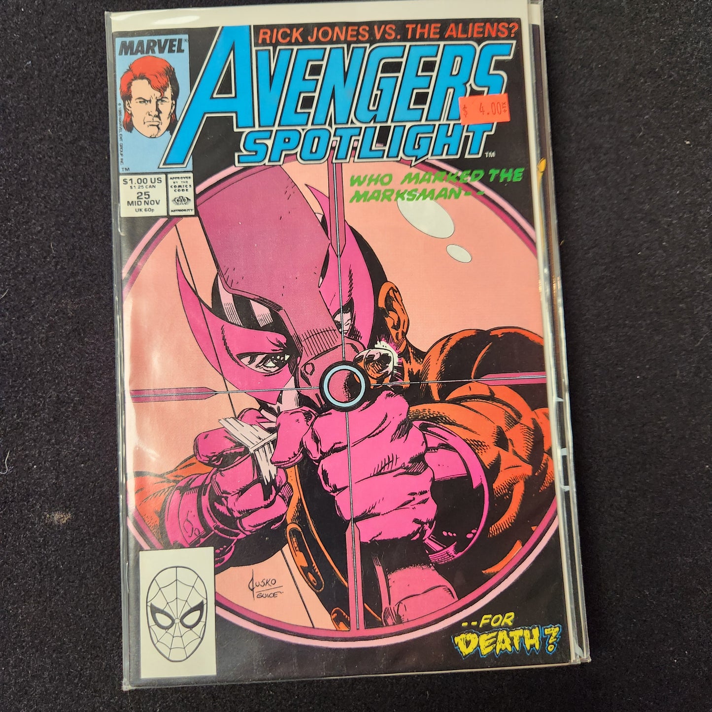 Avengers Spotlight – Marvel Comics – (1989–1991) – Volume 1 – #25
