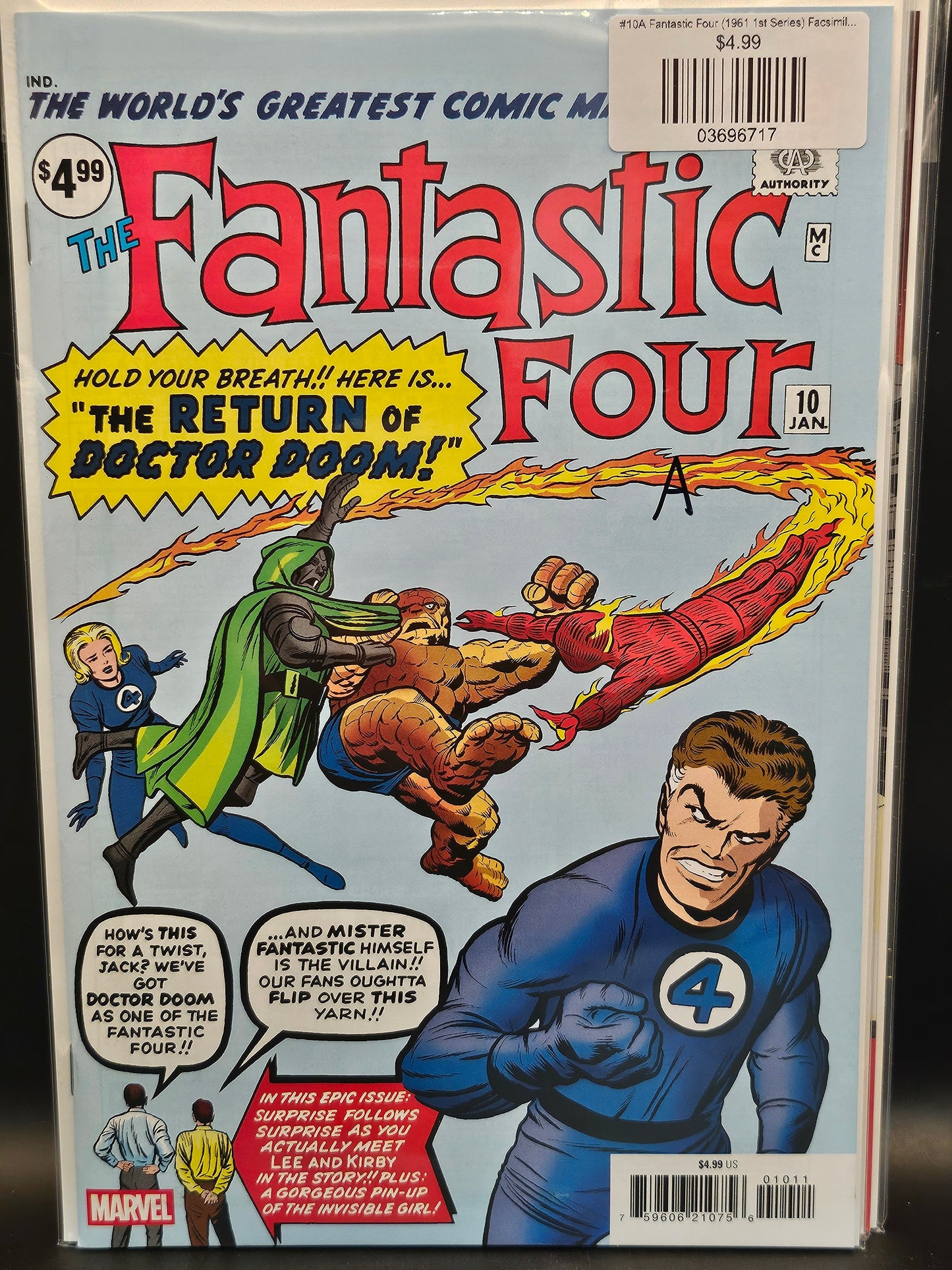 #10A Fantastic Four (1961 1st Series) Facsimile Edition
