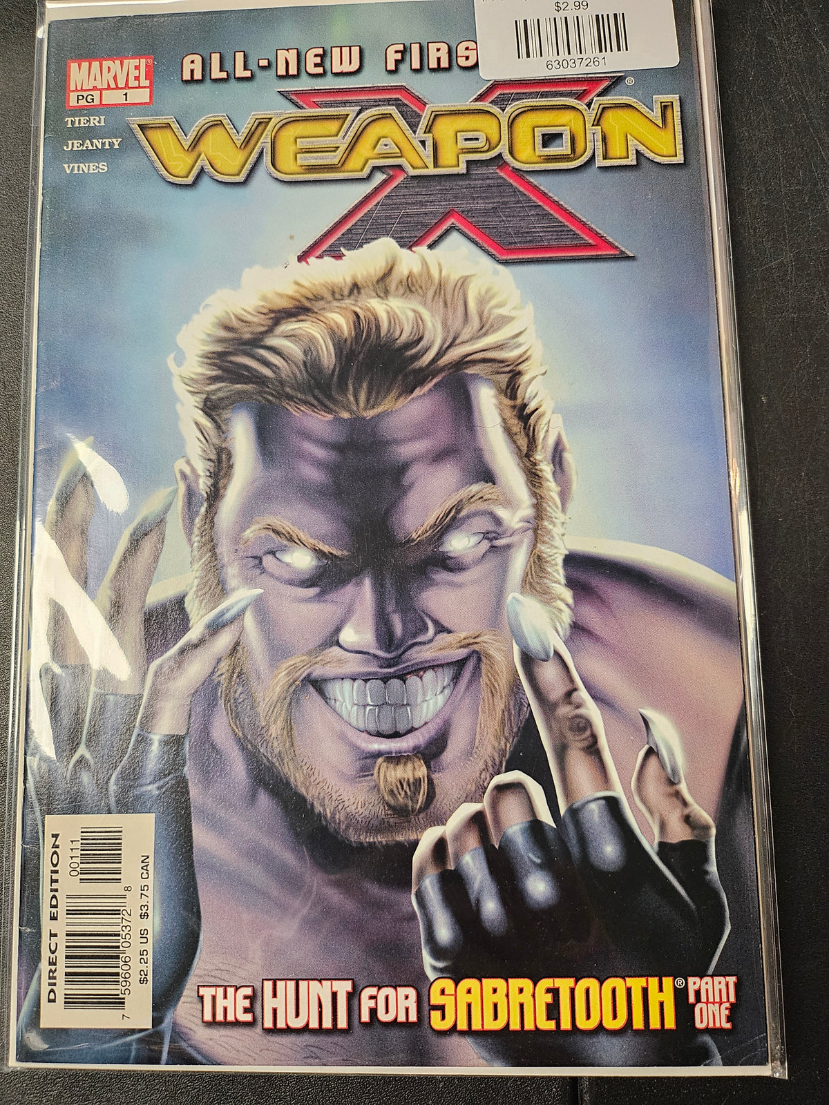 #1 Weapon X (2002 2nd Series)