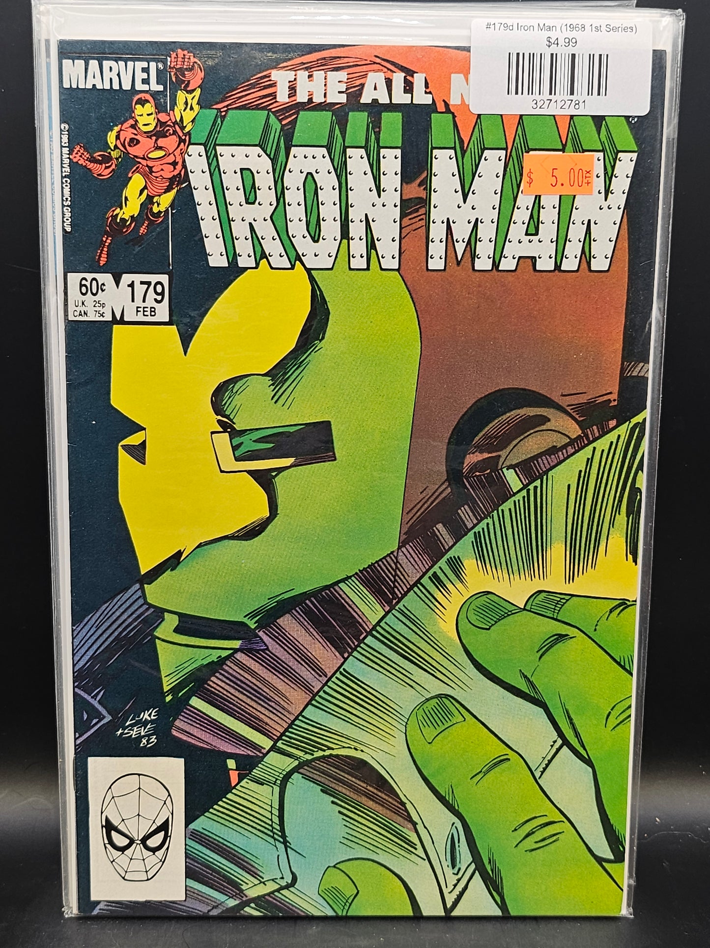 #179d Iron Man (1968 1st Series)