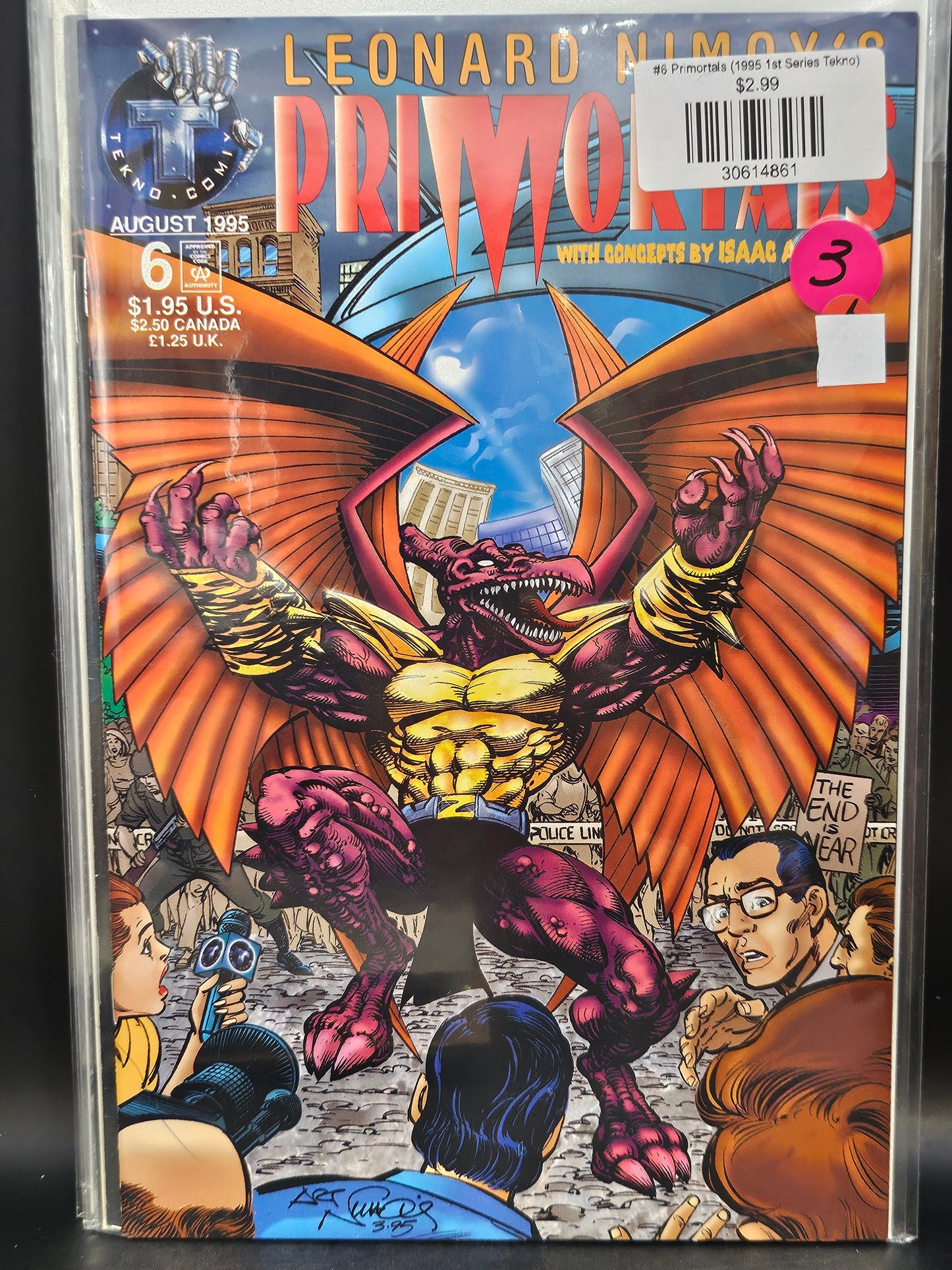 #6 Primortals (1995 1st Series Tekno)