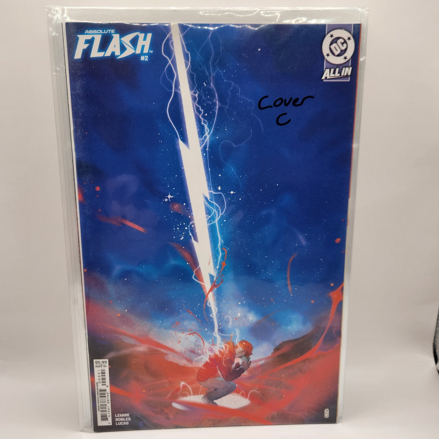 #2 Cover C - Absolute Flash – DC – 2025–Present – Volume 1 – Ongoing Series – #1–Present - Christian Ward -