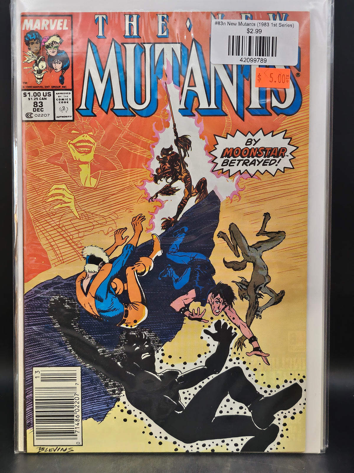 #83n New Mutants (1983 1st Series)