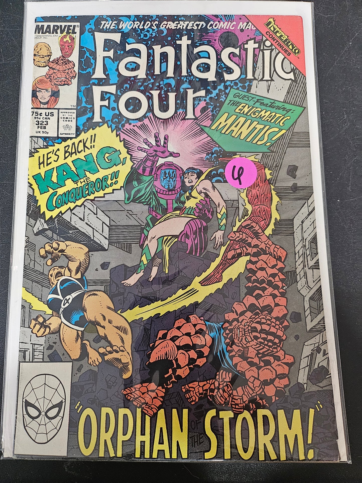 101.133 Fantastic Four – #323 – v1 (1961–1995)