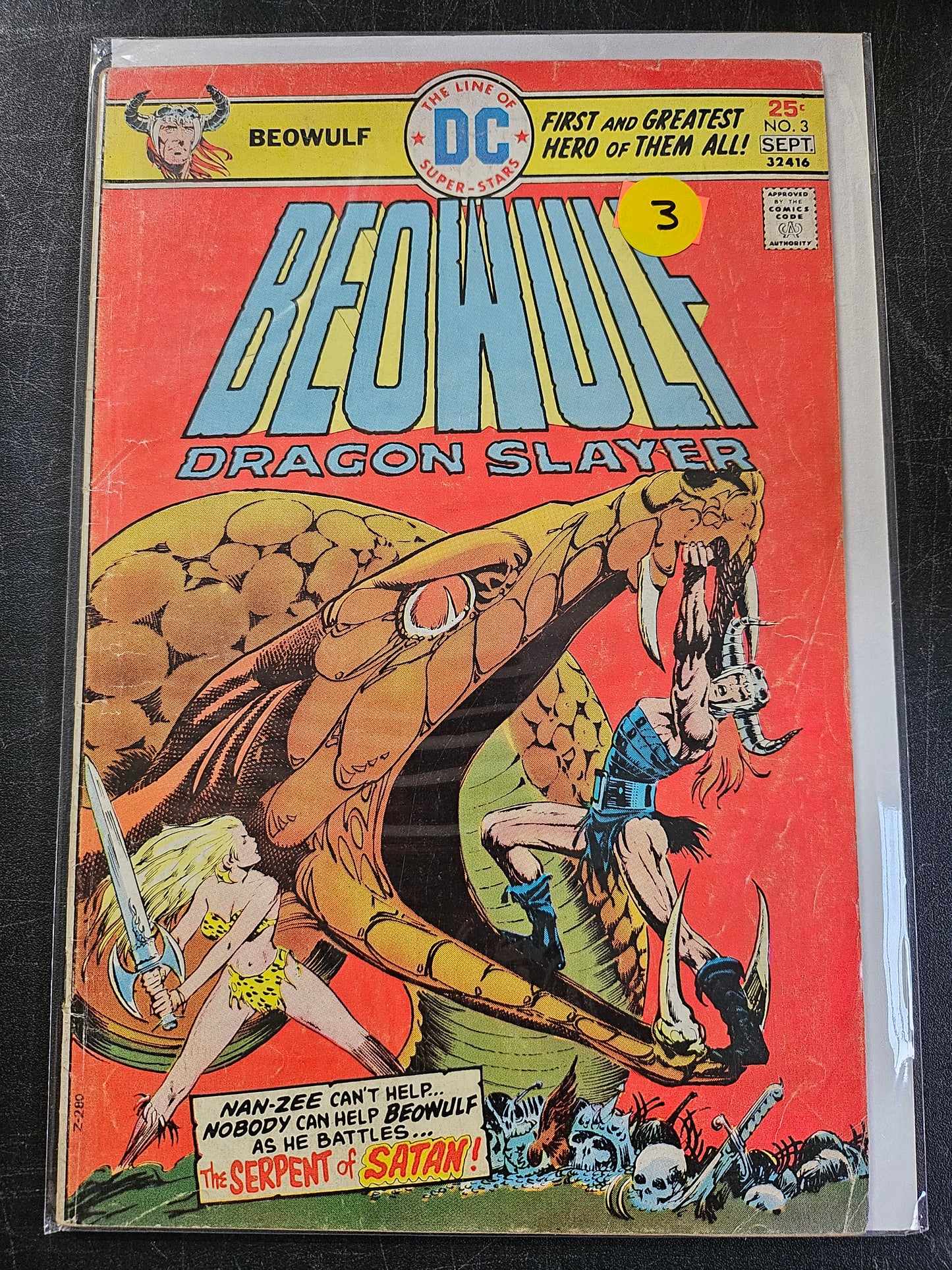 Beowulf – DC Comics – (1975–1976) – Volume 1 – Limited Series - #3