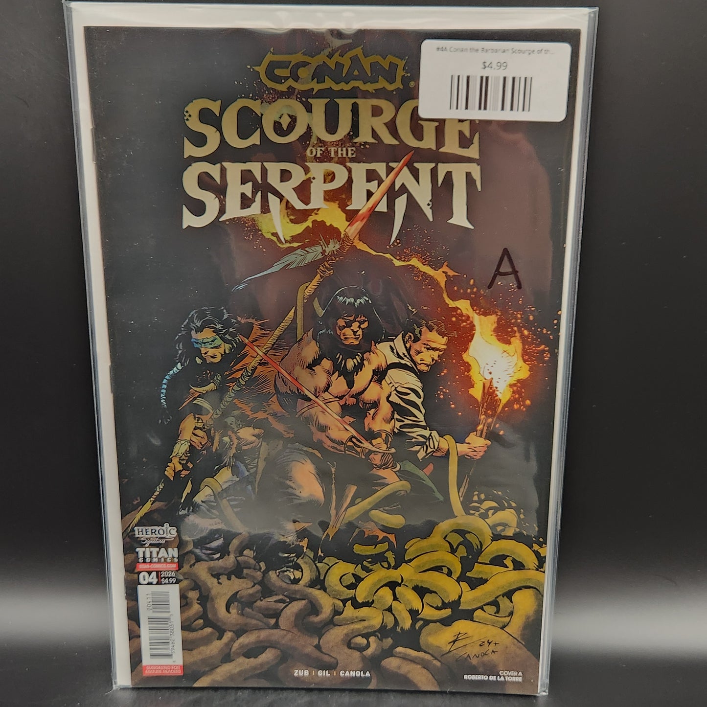 #4A Conan the Barbarian Scourge of the Serpent (2025 Titan)