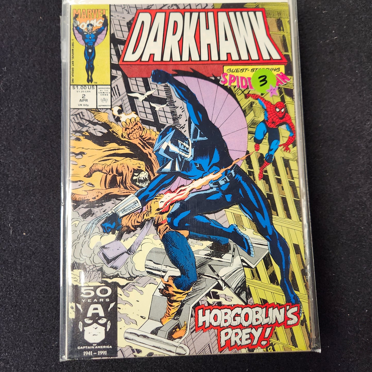 109.100 – Dark Hawk - #2 -1991-95