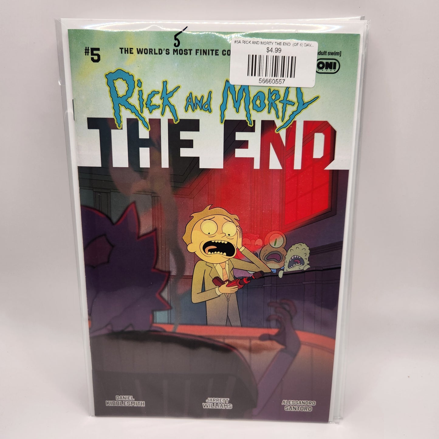 #5A RICK AND MORTY THE END (OF 6) DAVE BARDIN
