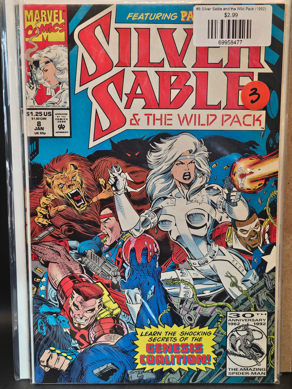#8 Silver Sable and the Wild Pack (1992)