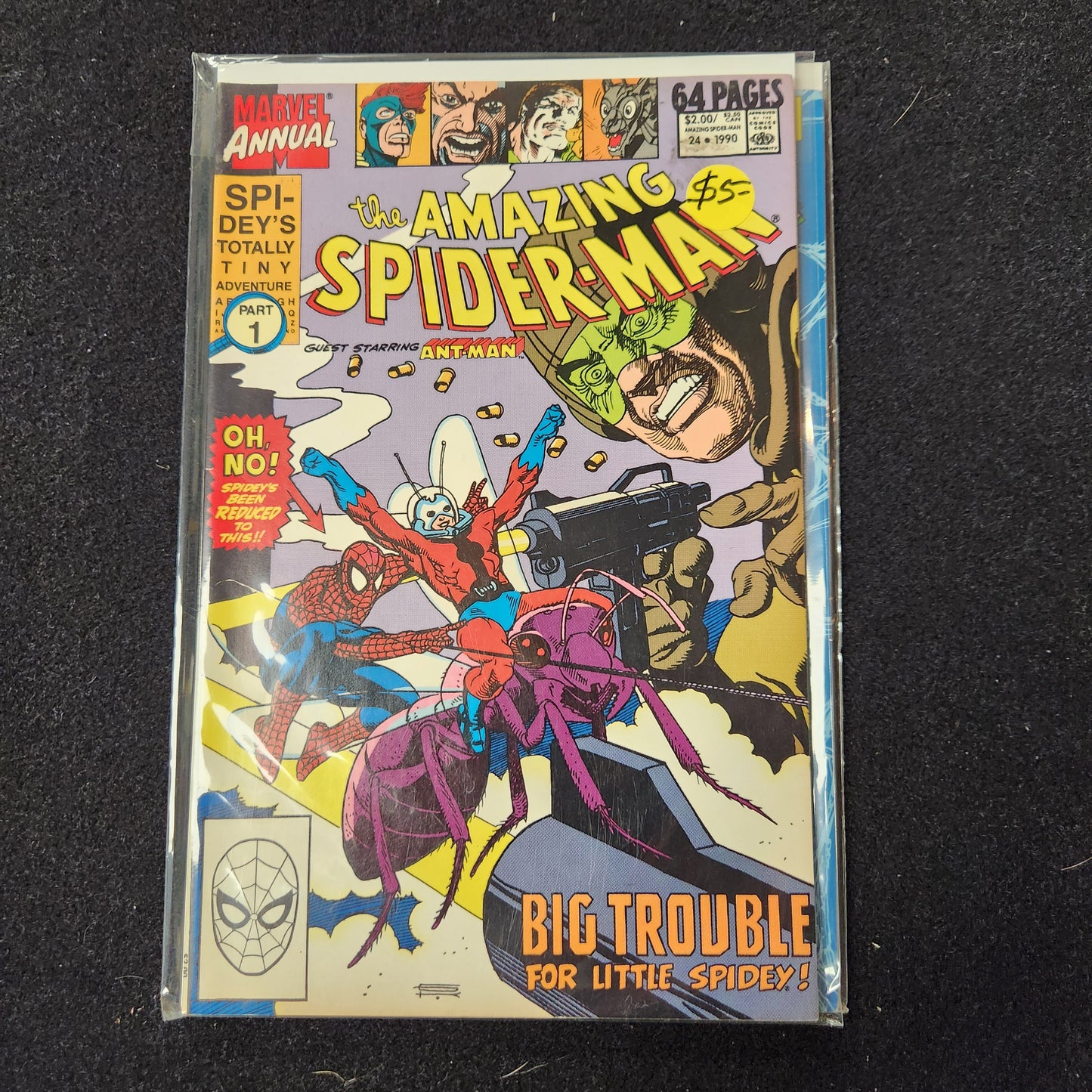 Amazing Spiderman Annual #24 (1990) — Starring Ant-Man