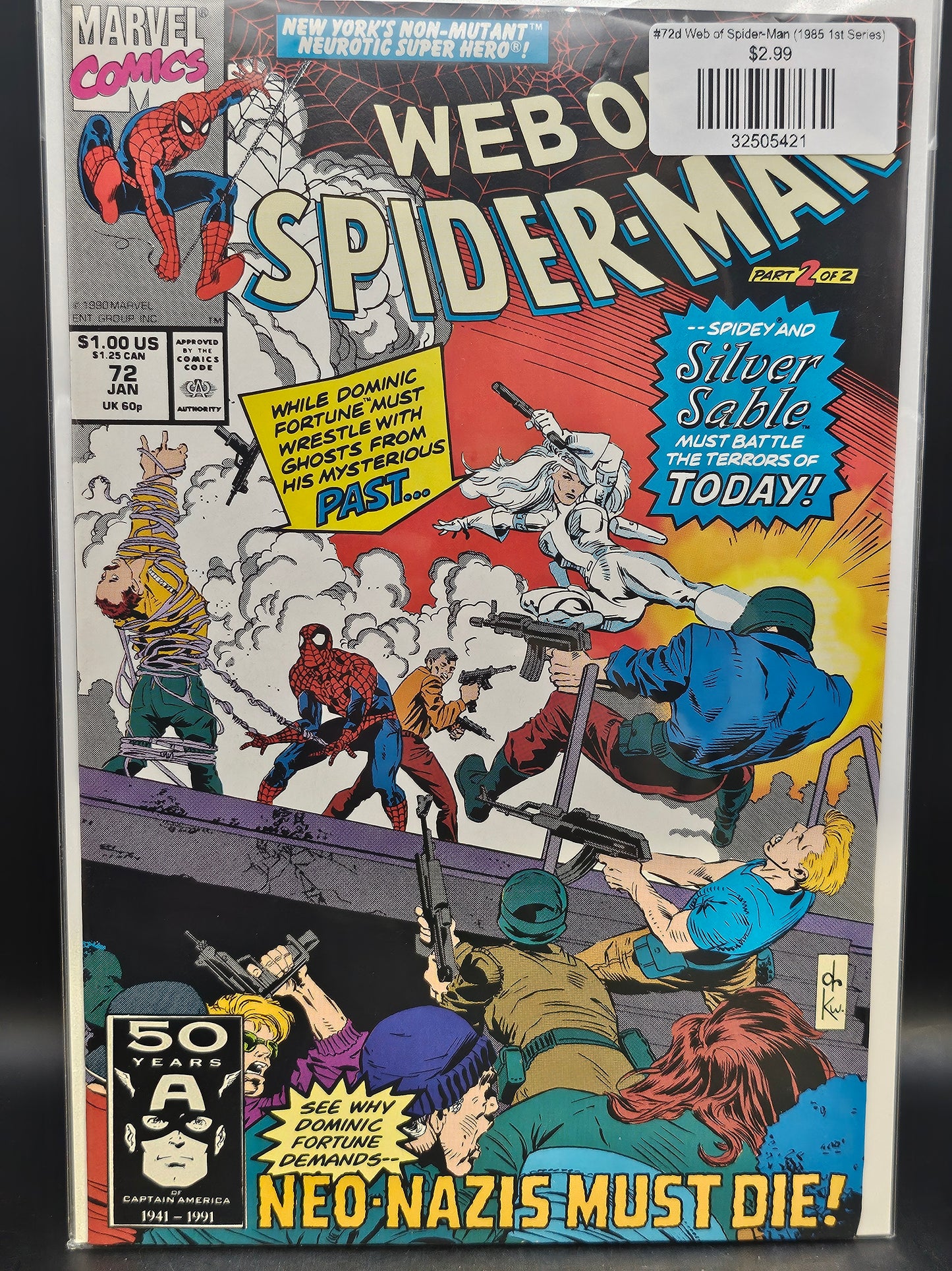 #72d Web of Spider-Man (1985 1st Series)