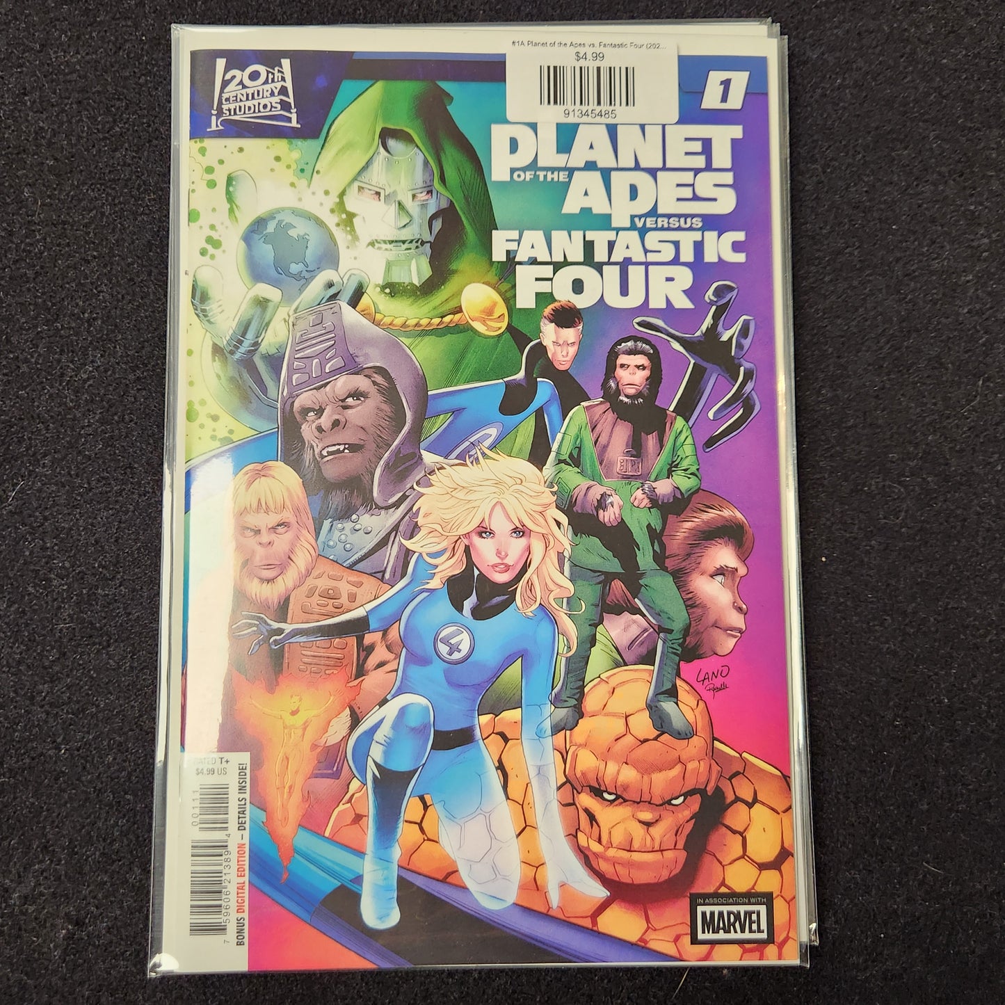 #1A Planet of the Apes vs. Fantastic Four (2026 Marvel)
