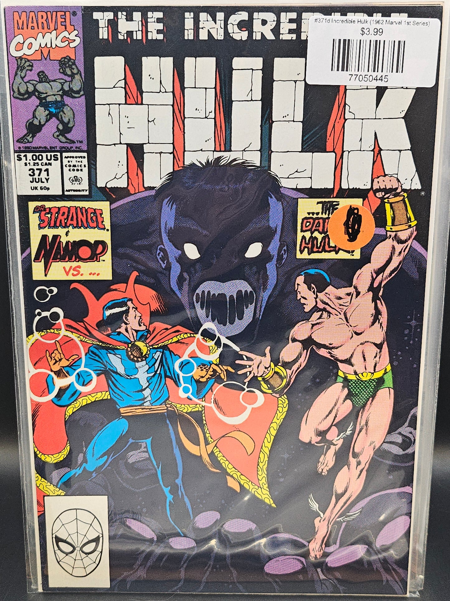 #371d Incredible Hulk (1962 Marvel 1st Series)